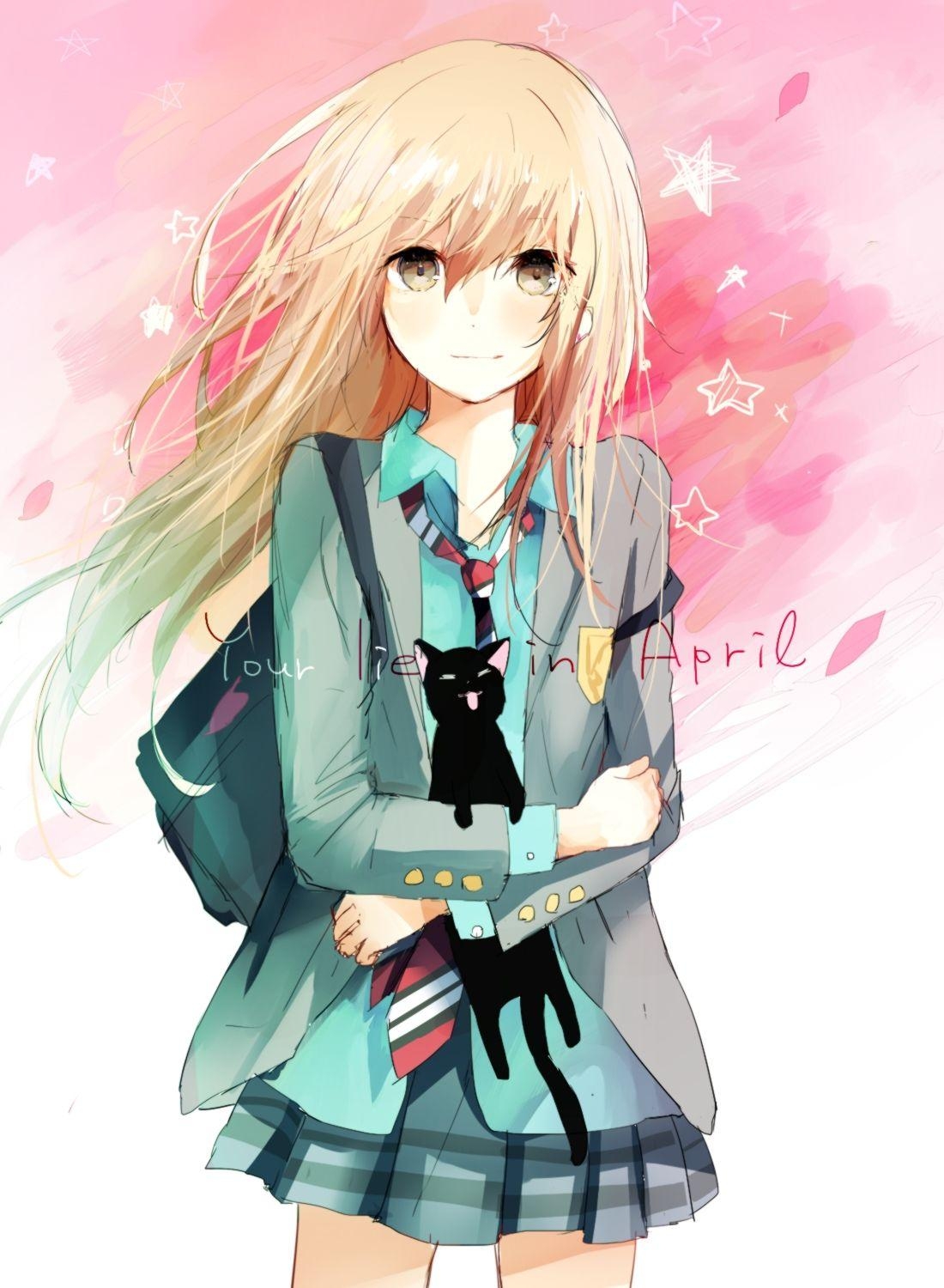 1100x1500 Shigatsu wa Kimi no Uso Anime Image Board, Phone