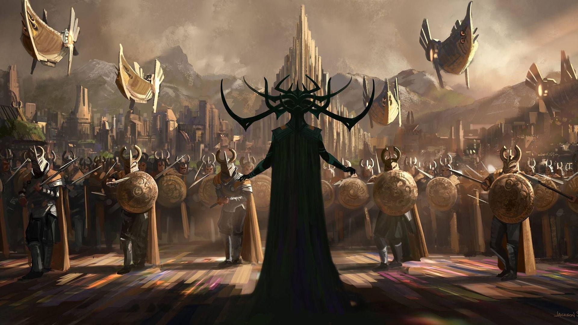 1920x1080 Wallpaper Thor Ragnarok, Concept art, HD, Movies, Desktop