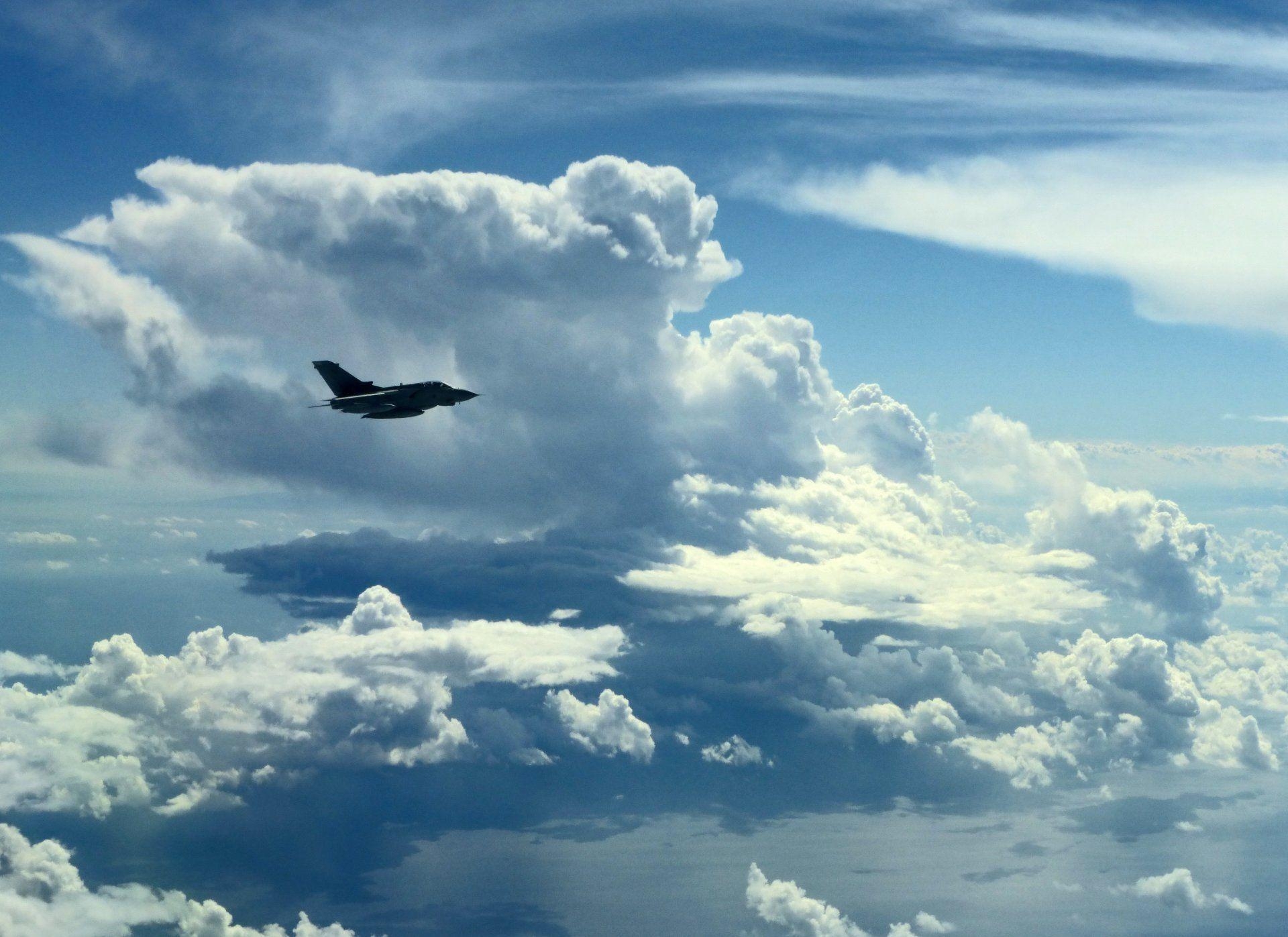 1920x1400 sky clouds plane top it should be HD wallpaper, Desktop