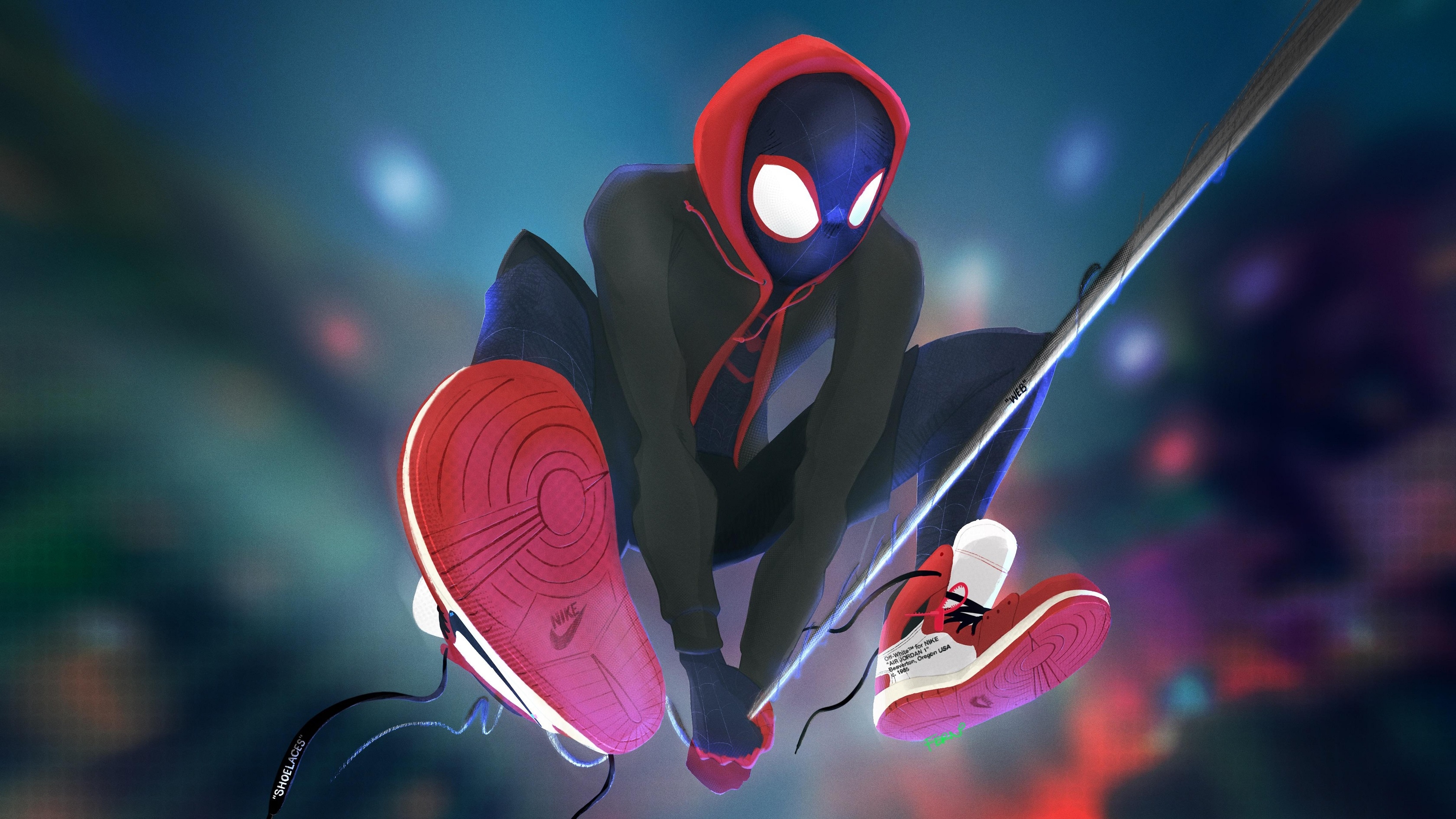 3360x1890 Spider Man Into The Spider Verse HD Wallpaper Free Download, Desktop