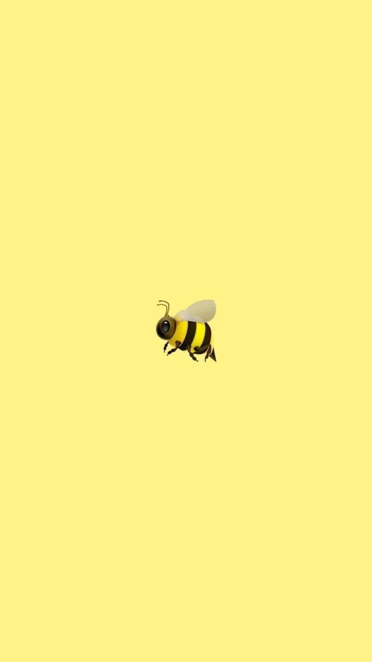 740x1310 Cute bee wallpaper - #bee #cute #planodefundo #wallpaper. iPhone wallpaper vintage, iPhone wallpaper yellow, Wallpaper iphone cute, Phone