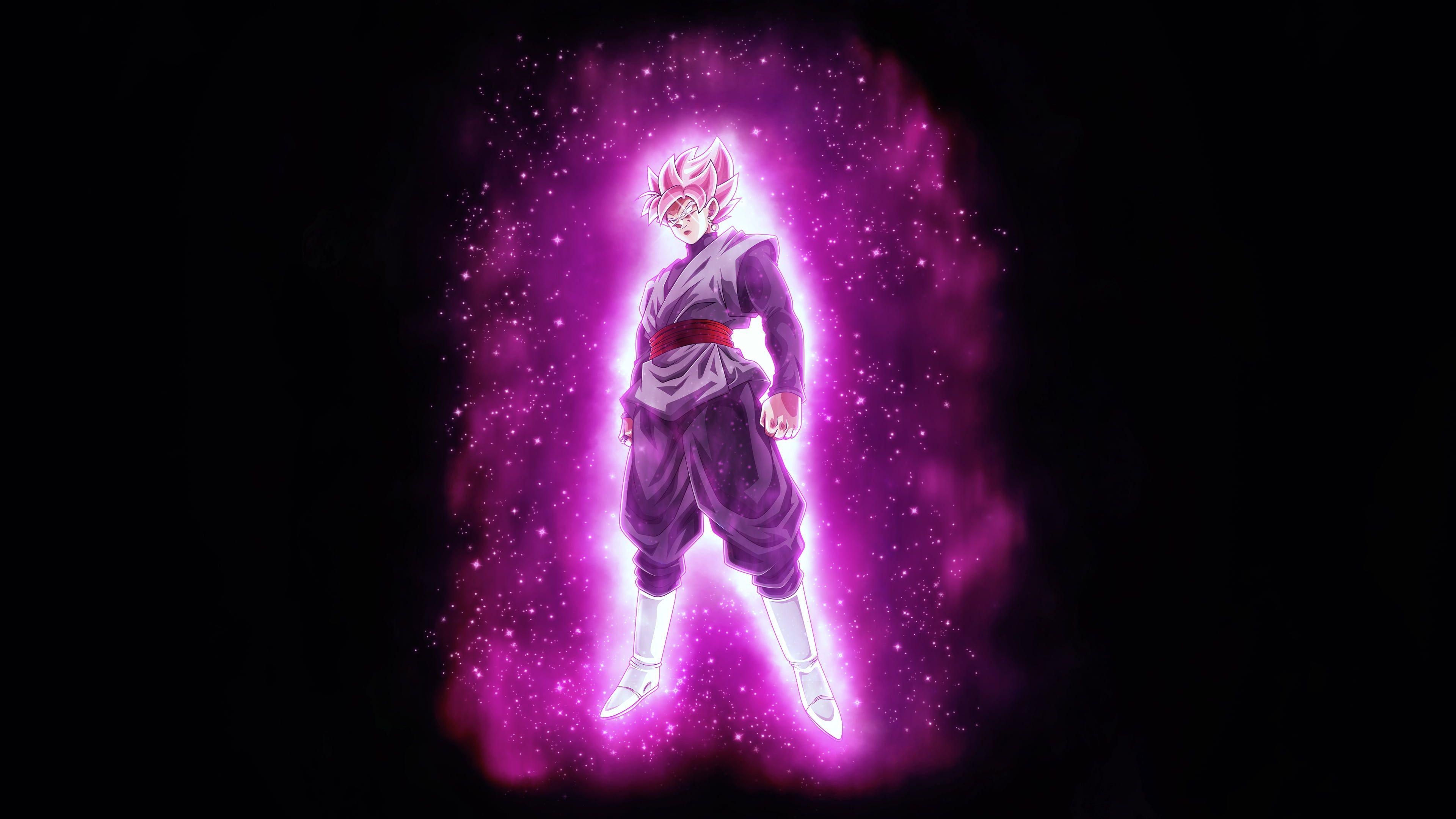 3840x2160 Super Saiyan Rose Goku Black character HD wallpaper, Desktop