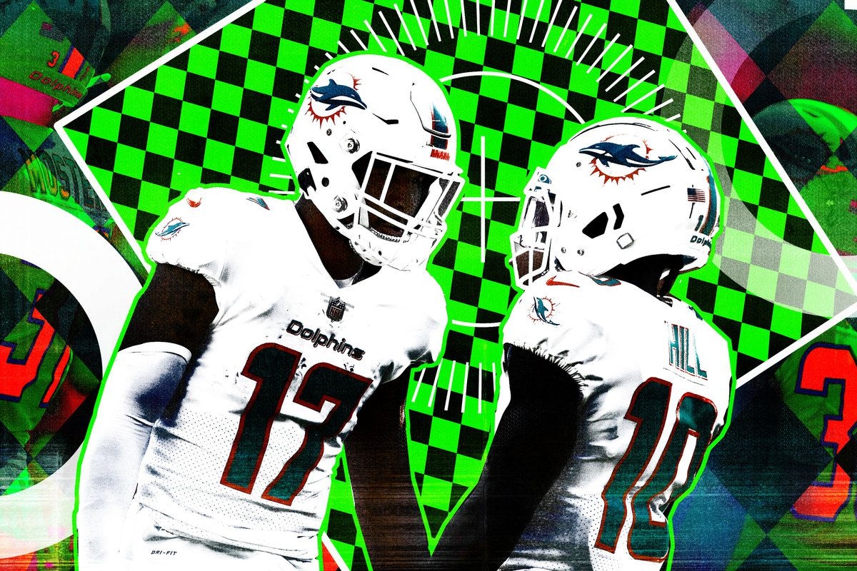 1200x800 Tyreek Hill and Jaylen Waddle, Desktop