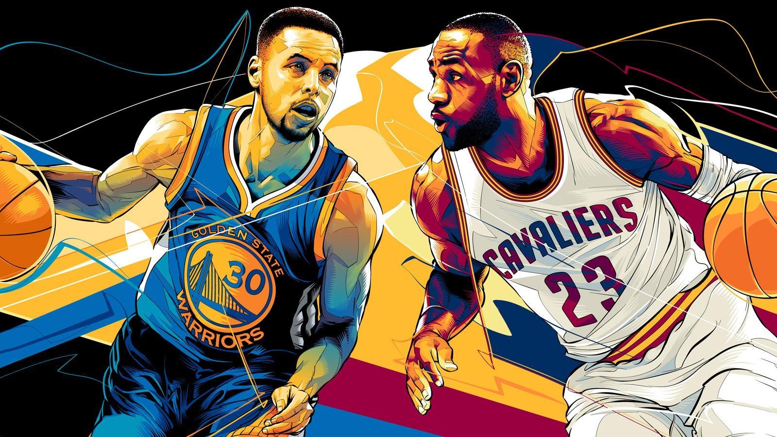 1600x900 Stephen Curry Vs Lebron James Wallpaper, Picture, Desktop