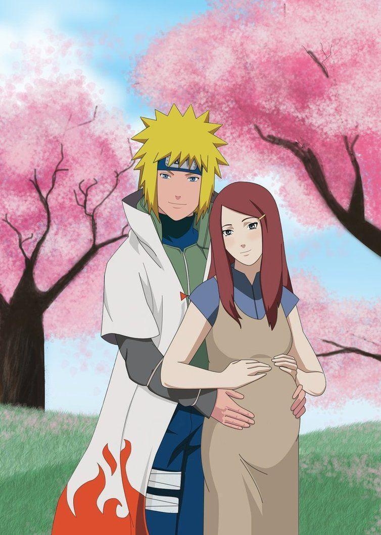 760x1060 Minato and Kushina. Naruto, Phone