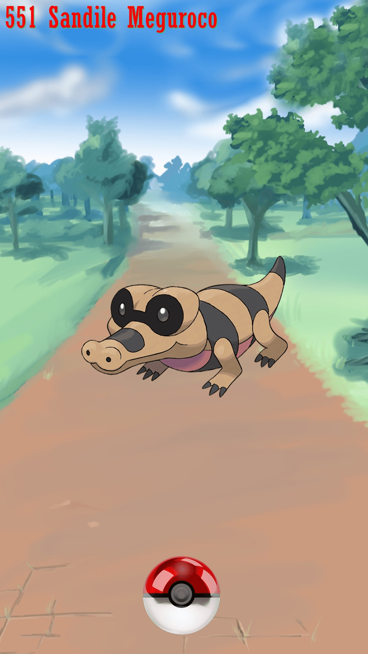 1250x2210 Street Pokeball Sandile Meguroco, Phone