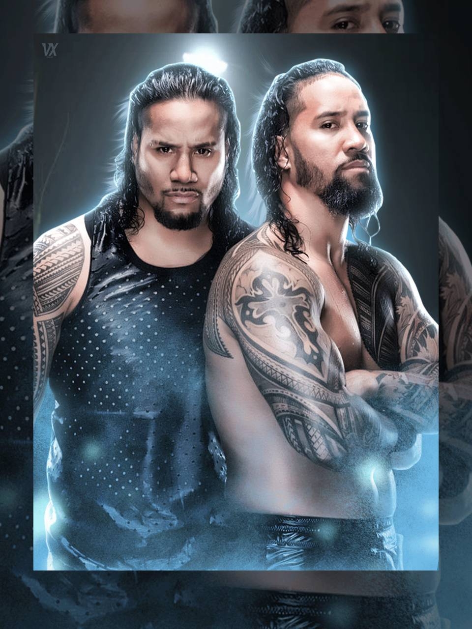 960x1280 WWE The Usos wallpaper, Phone