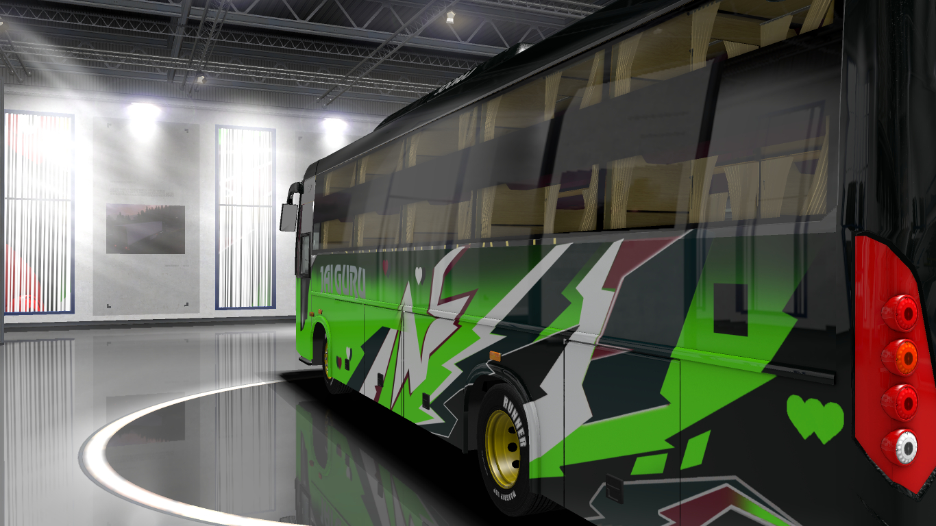 1370x770 JAI GURU JINN BUSSID Livery download. veerav7 livery, Desktop