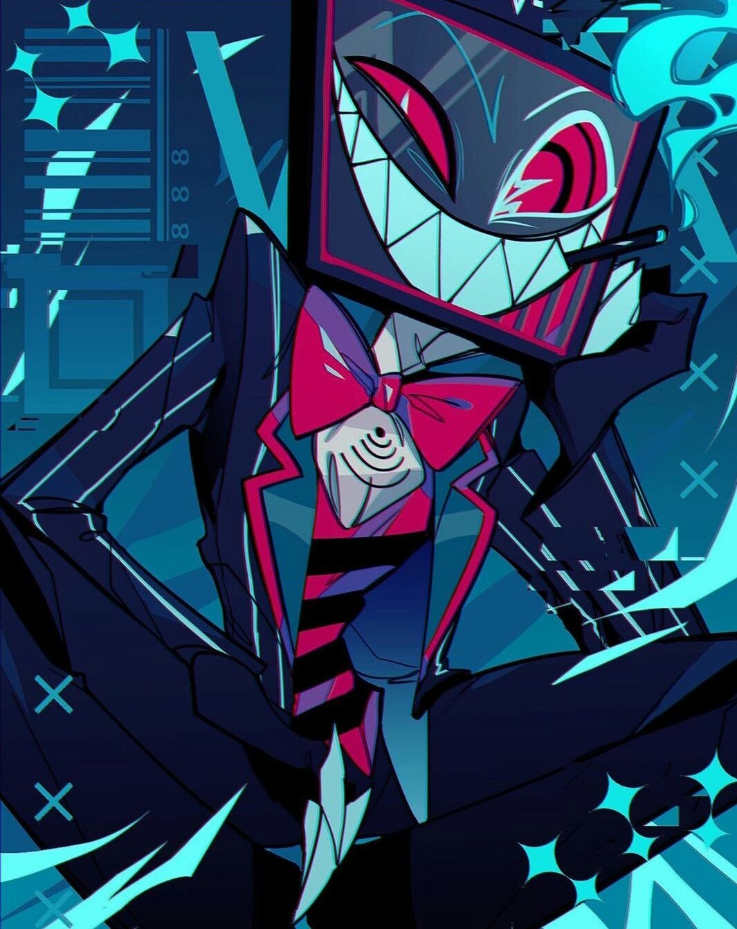 1070x1350 Vox⚡. Hotel art, Hotel, Vivziepop hazbin hotel, Phone