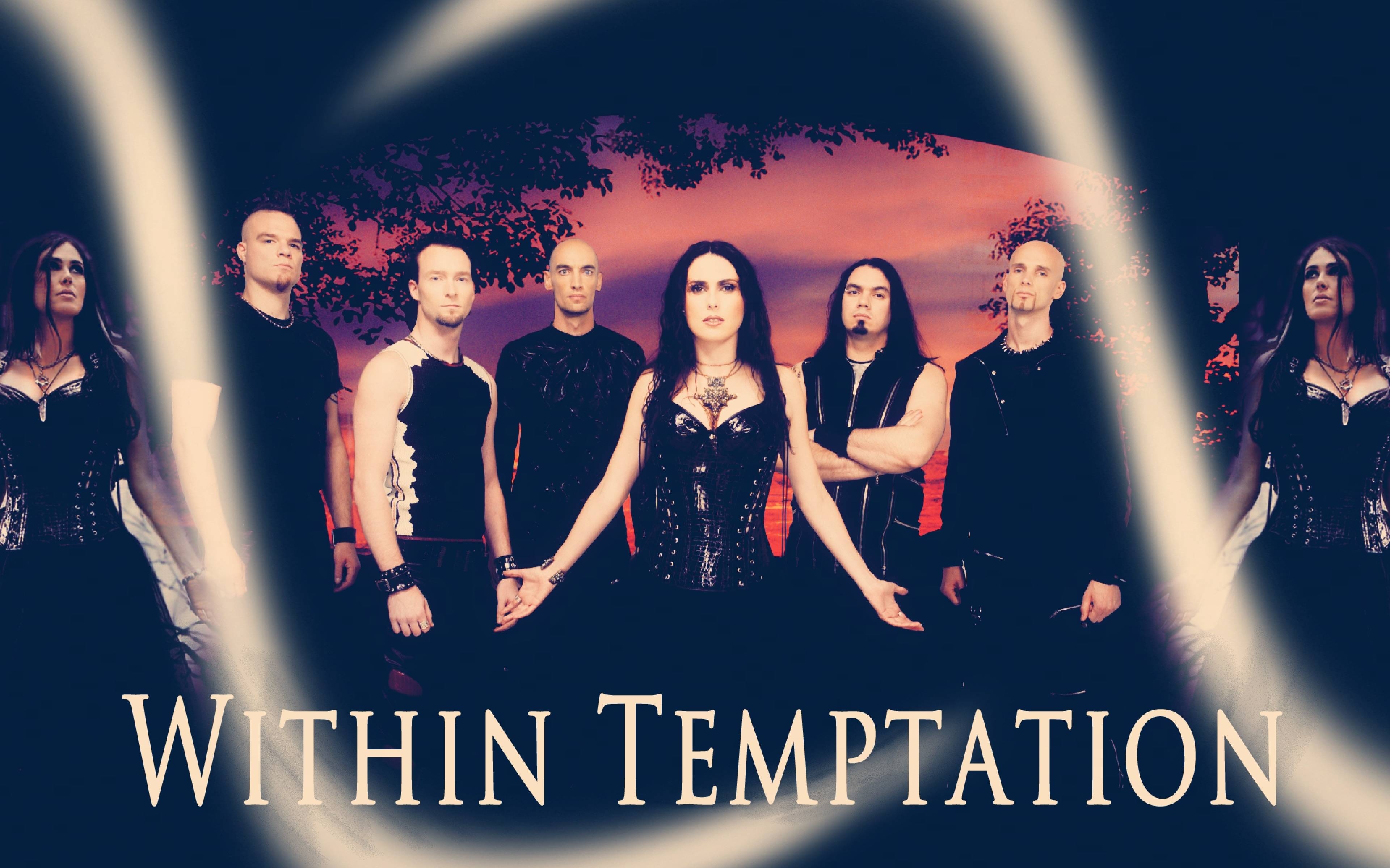 3840x2400 Download Wallpaper  within temptation, band, members, Desktop