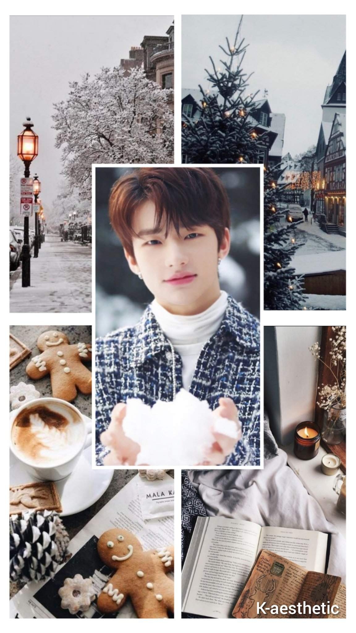 1160x2050 Stray Kids Hyunjin Winter Aesthetic Wallpaper☃️. Stray Kids Amino, Phone