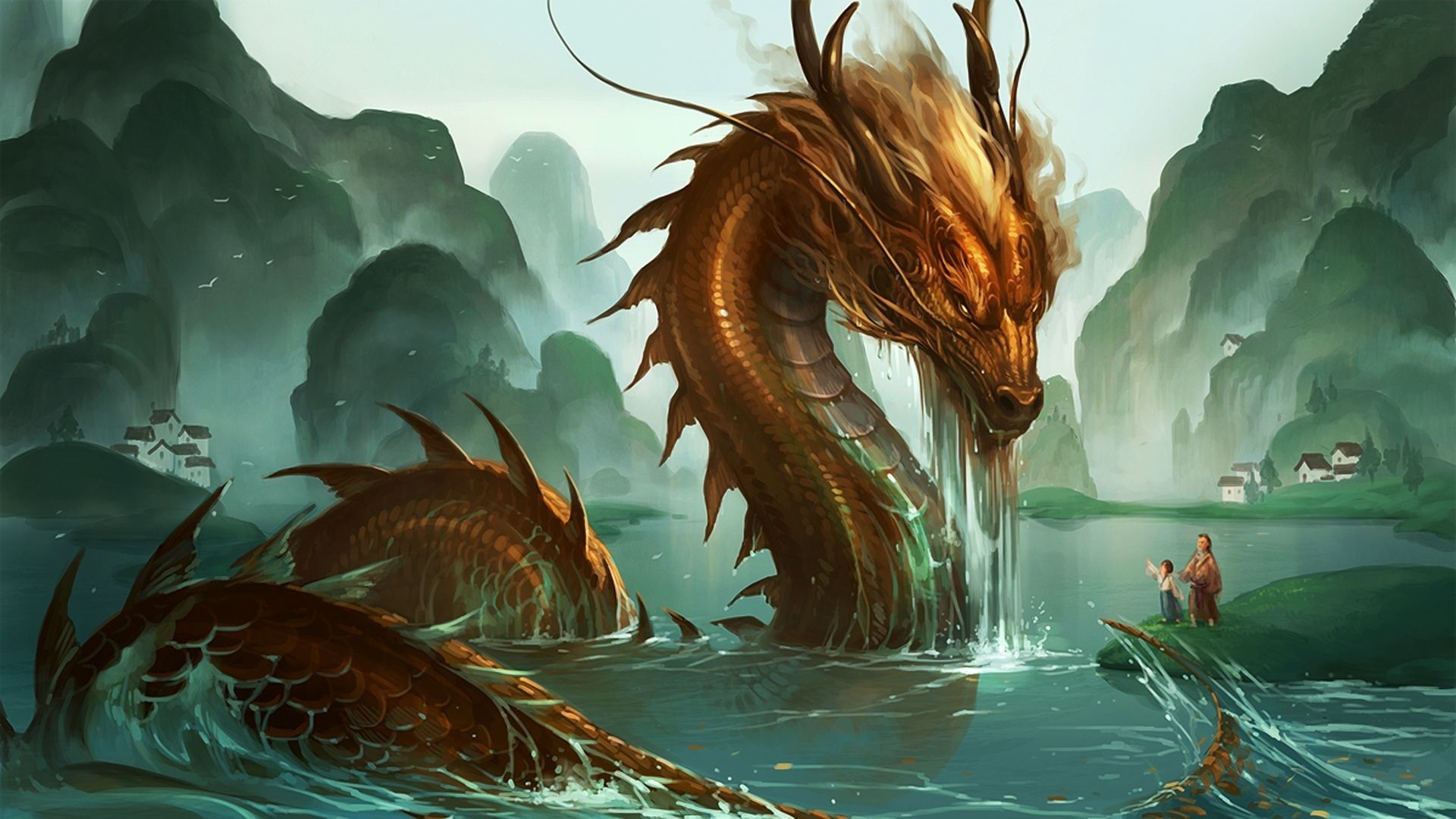 1920x1080 Japanese Dragon Wallpaper, Desktop