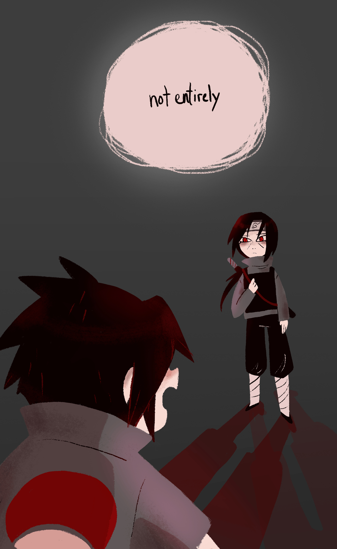 1180x1920 brothers uchiha, Phone