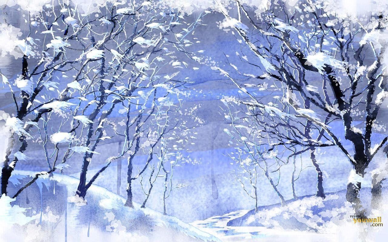 1280x800 Snowfall Wallpaper Desktop, Desktop