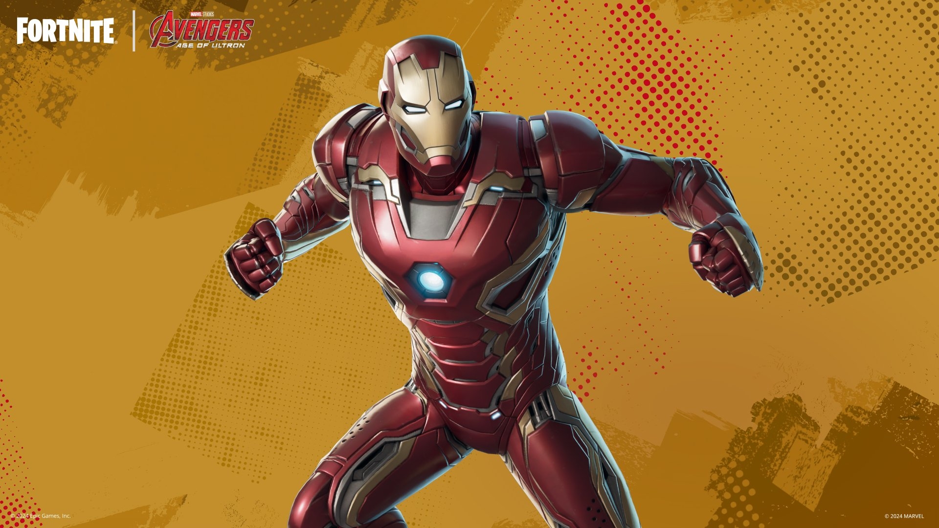 1920x1080 Iron Man MK 45 Fortnite wallpaper, Desktop