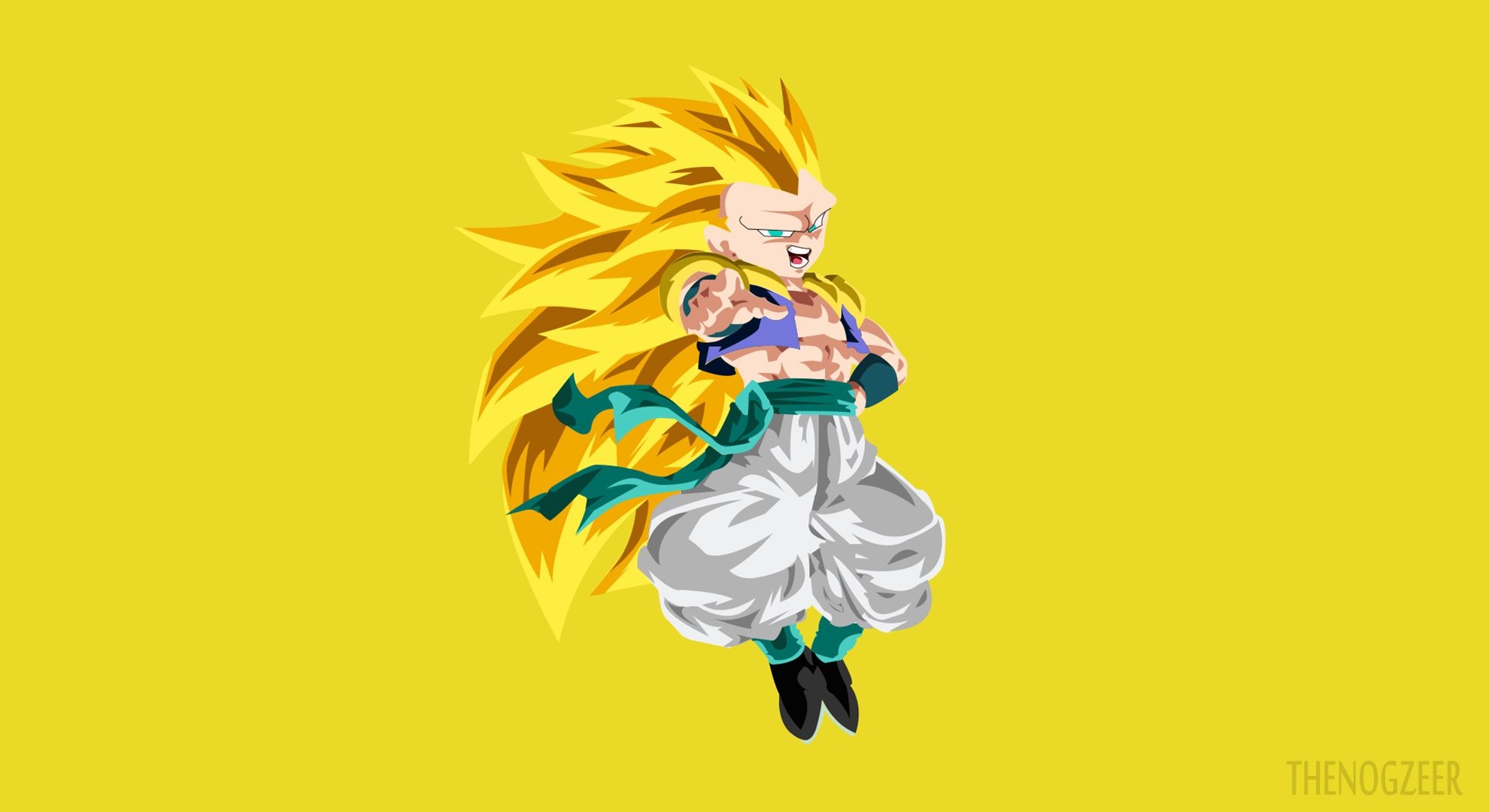 1980x1080 GOTENKS minimalist HD Wallpaper. Background Imagex1080, Desktop