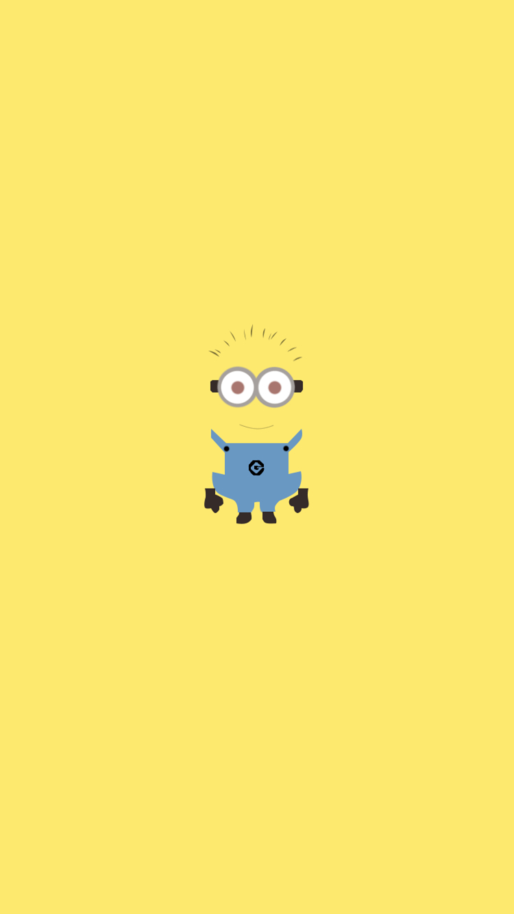 750x1340 Simple Minion Wallpaper Free Simple Minion, Phone