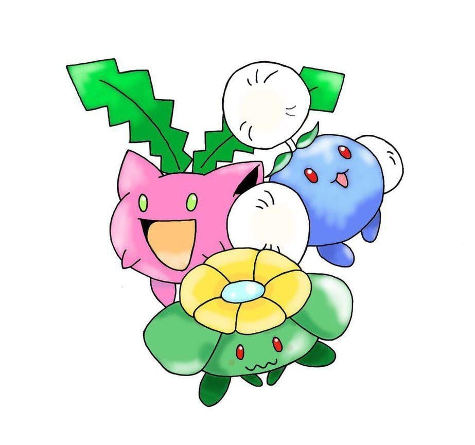 930x870 Hoppip, Skiploom and Jumpluff, Desktop