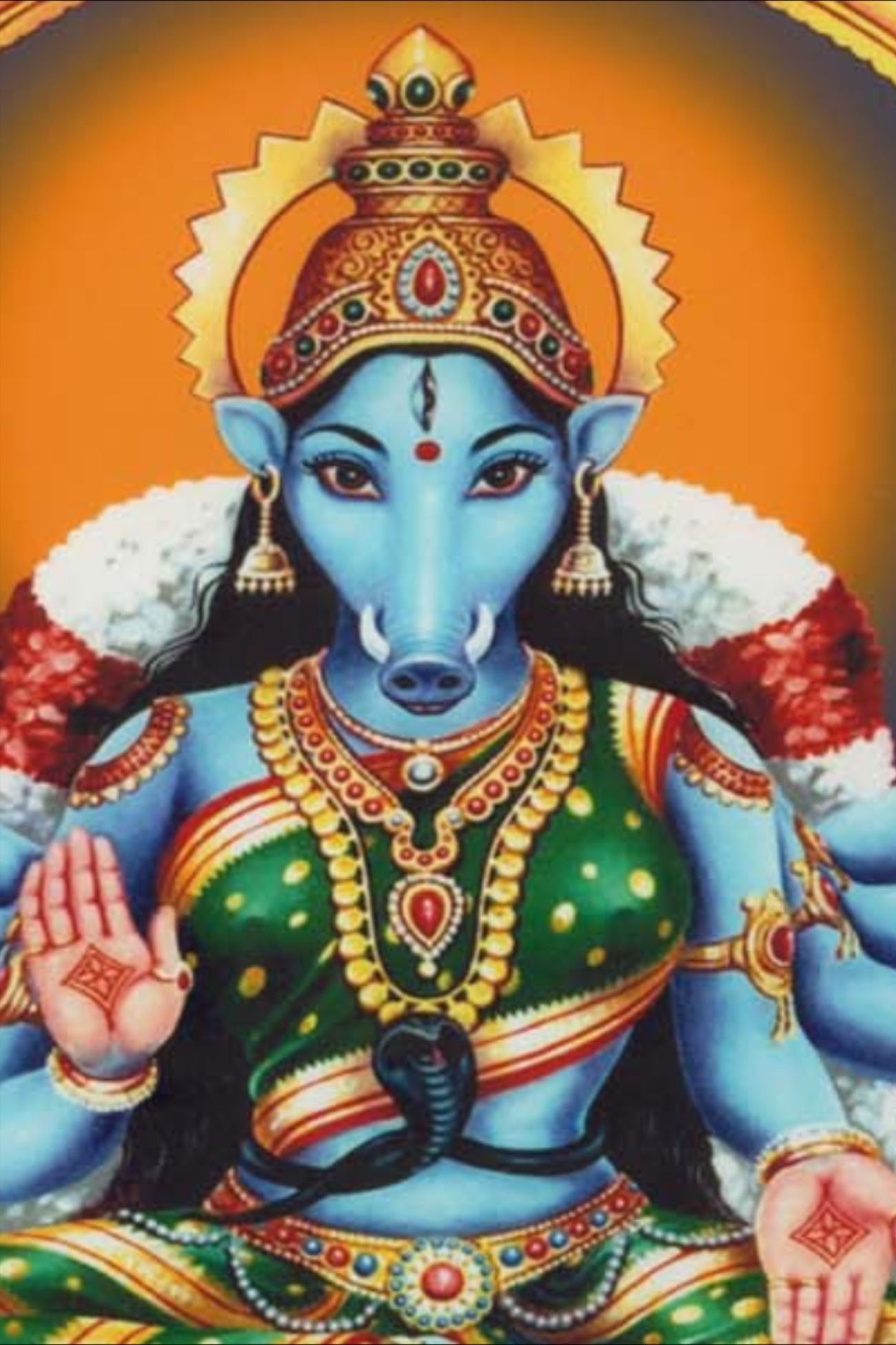 1300x1950 Varahi ideas. hindu gods, varaha, hindu deities, Phone