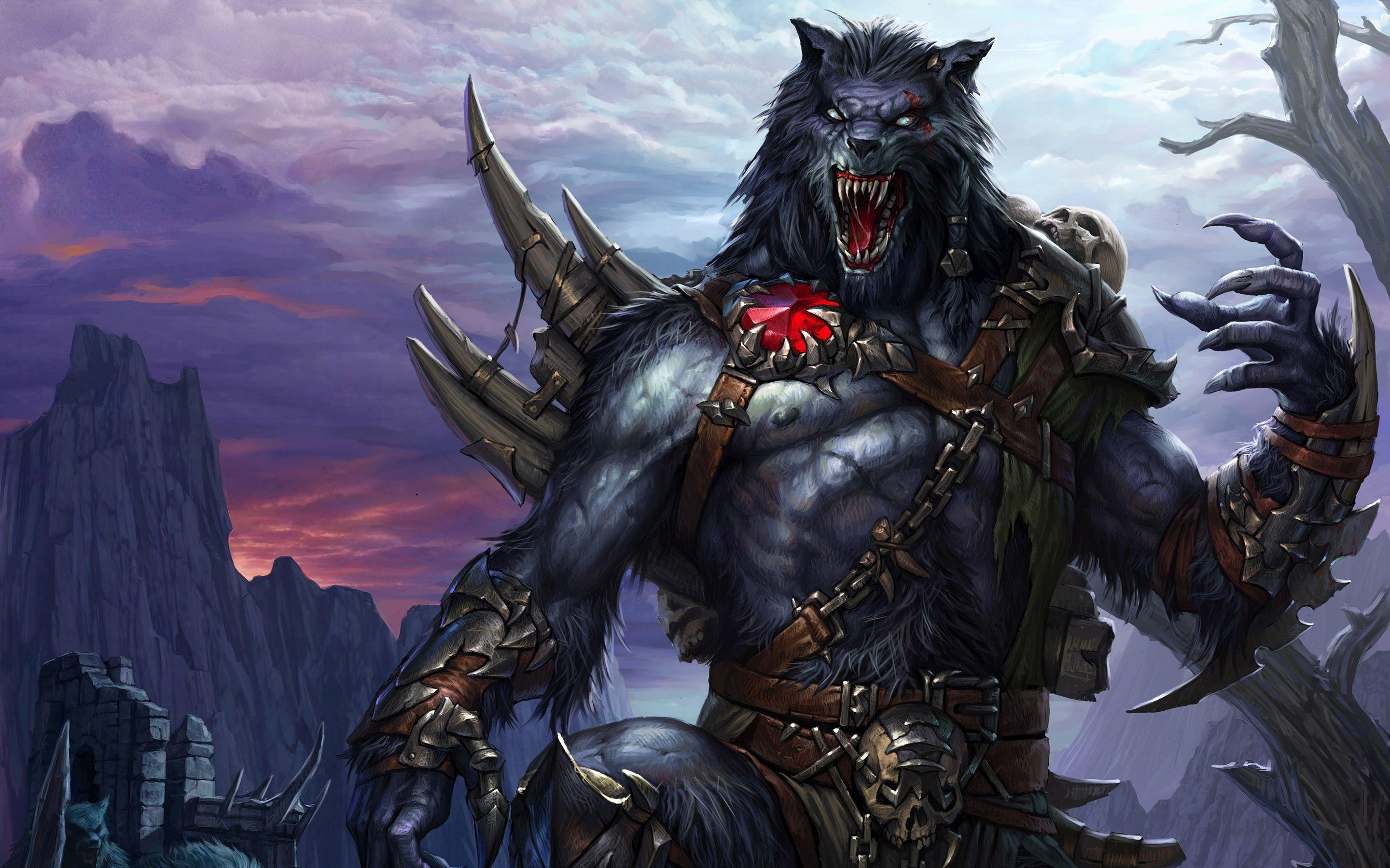 2880x1800 HD Werewolf Monster Scary Full HD Wallpaper Full Size, Desktop