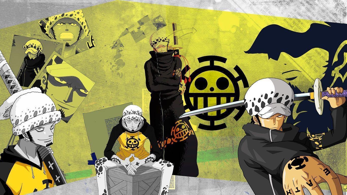 1370x770 Trafalgar Law wallpaper, Desktop