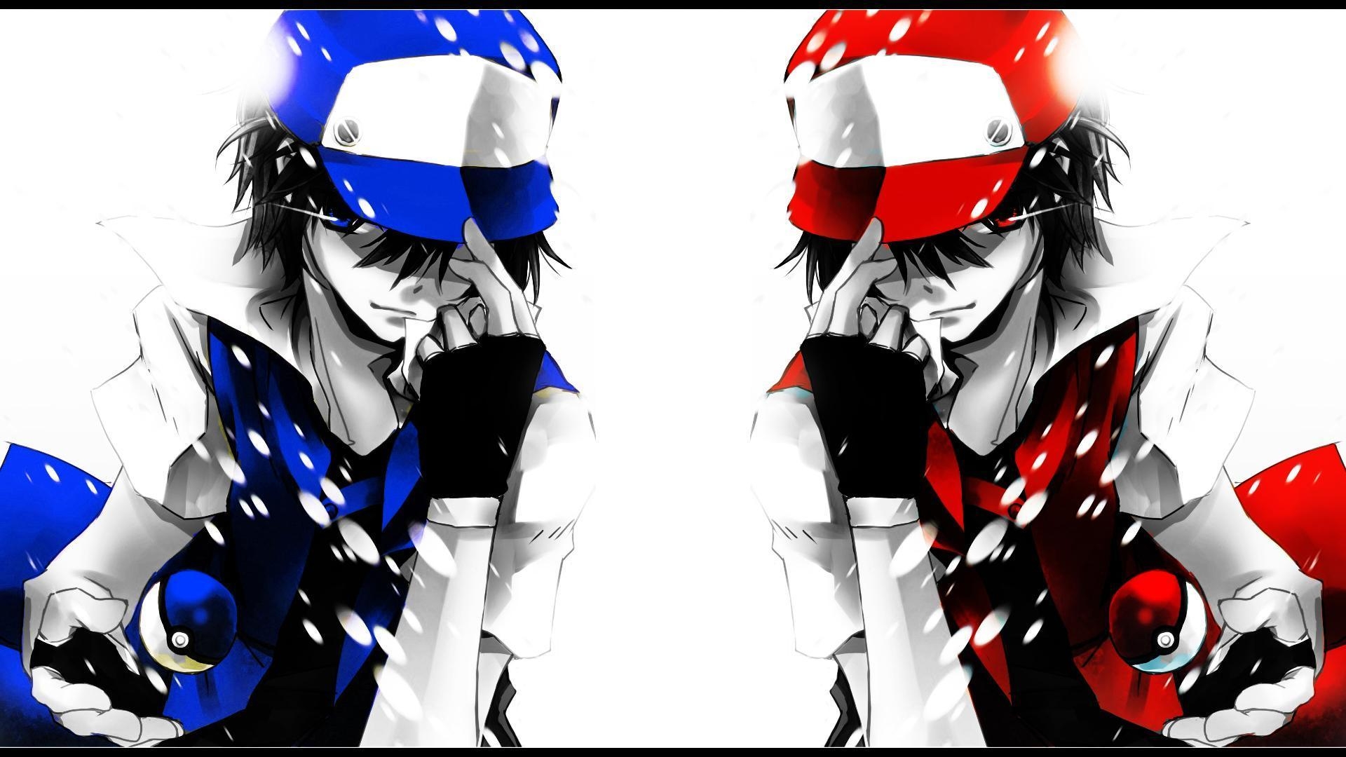 1920x1080 Wallpaper Cis Pokemon Blue Red Ash Ketchum Vs PX, Desktop