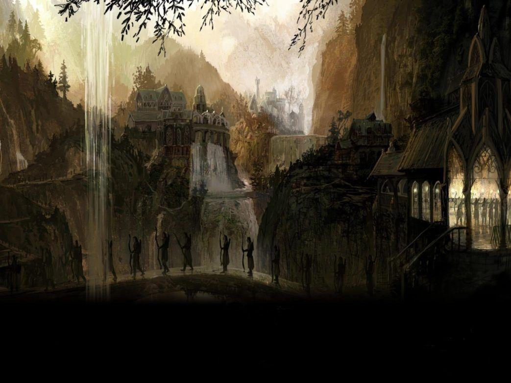 1050x790 Lord Of The Rings Rivendell Wallpaper Free, Desktop