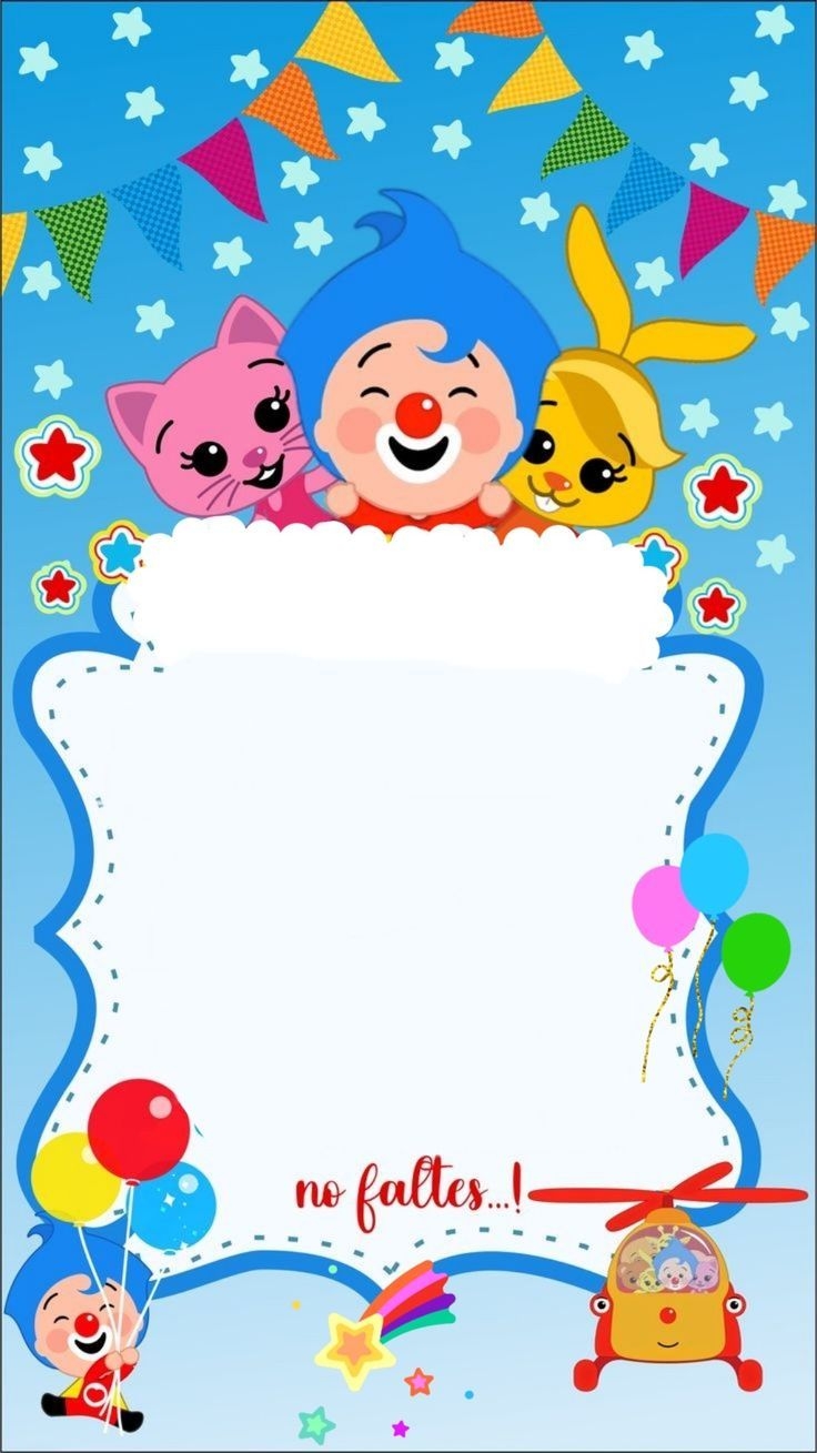 740x1310 Plim plim invitación. Creation, Poster, Memes. Happy birthday cards, Baby party themes, Wild birthday party, Phone