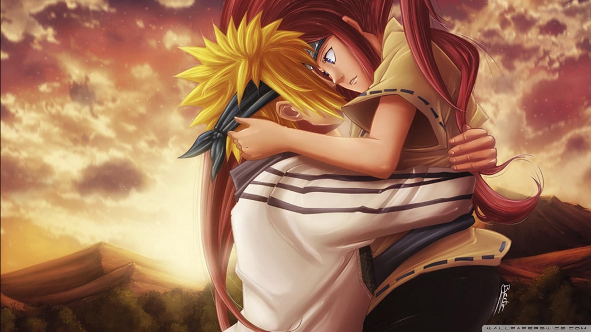 1920x1080 Minato Namikaze And Kushina Uzumaki HD desktop wallpaper, Desktop