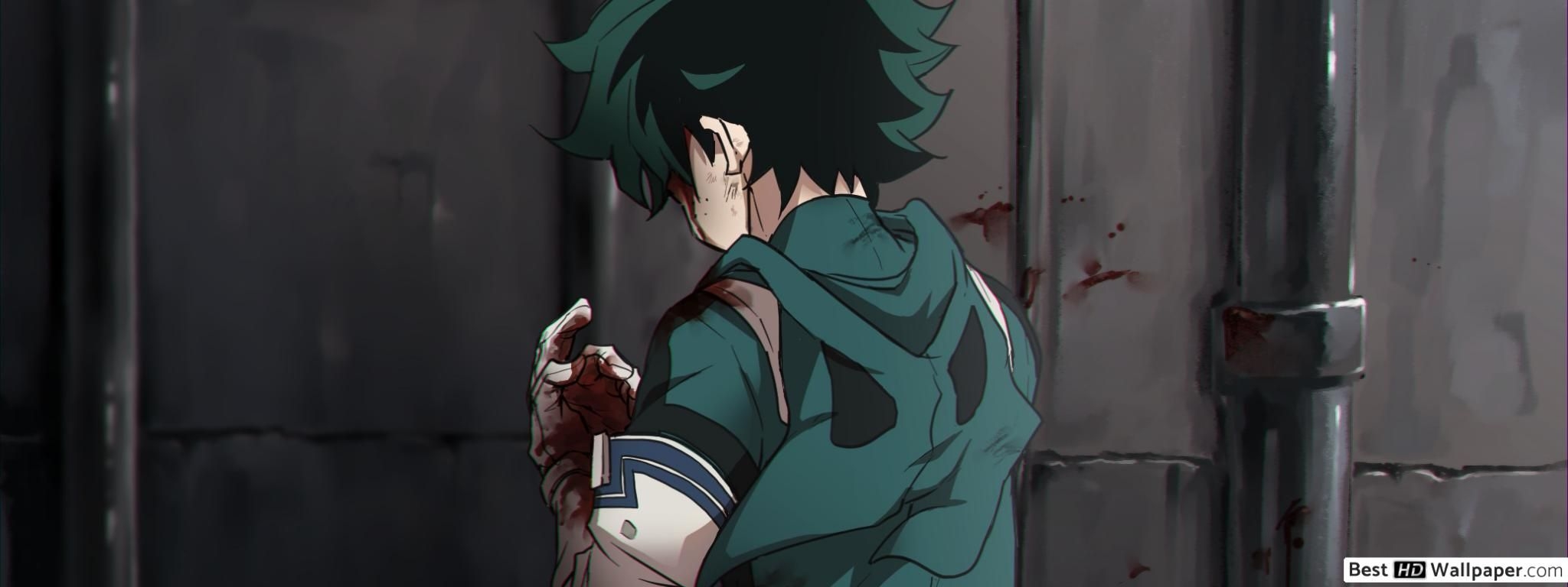 2050x770 My Hero Academia Midoriya, Hero Name (Deku) HD wallpaper, Dual Screen