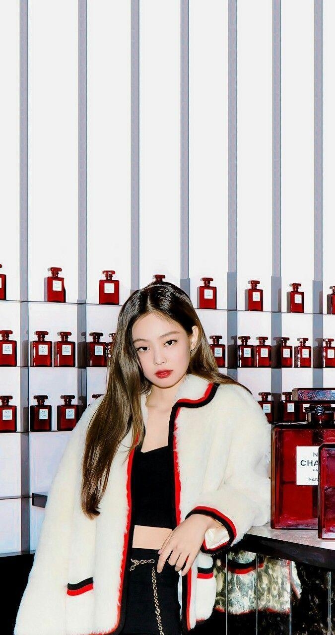 680x1280 BlackPink Jennie Red Wallpaper Lockscreen HD Fondo de pantalla, Phone