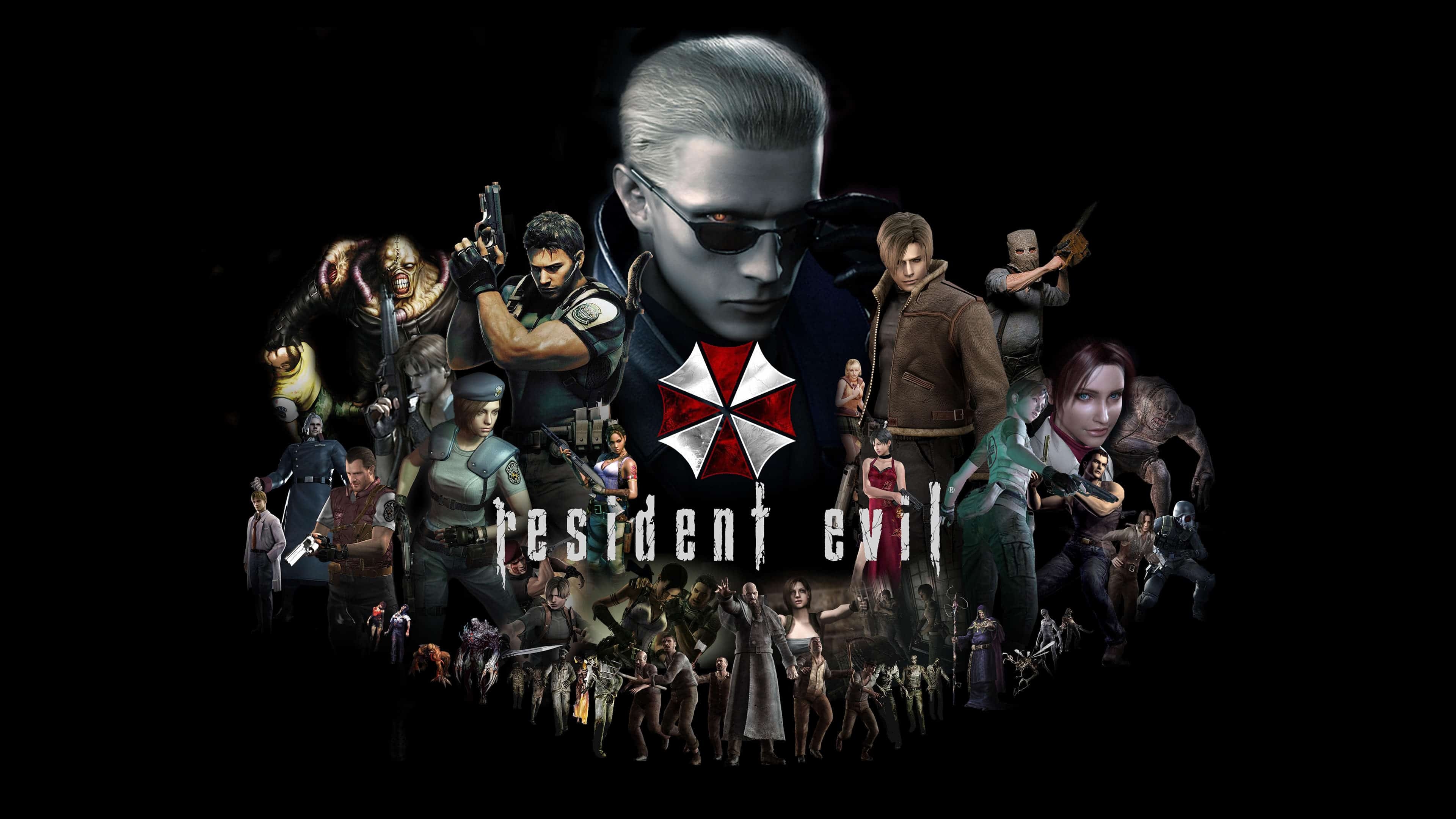 3840x2160 Resident Evil Characters UHD 4K Wallpaper, Desktop