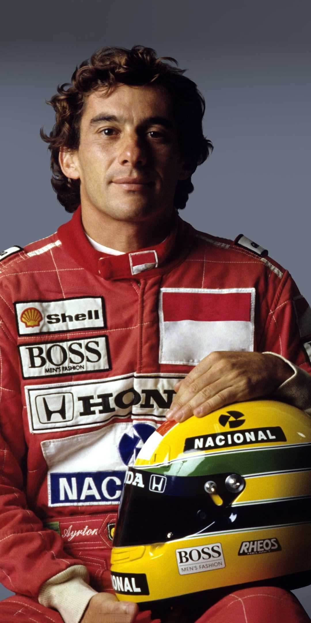 1080x2160 Ayrton Senna Wallpaper, Phone