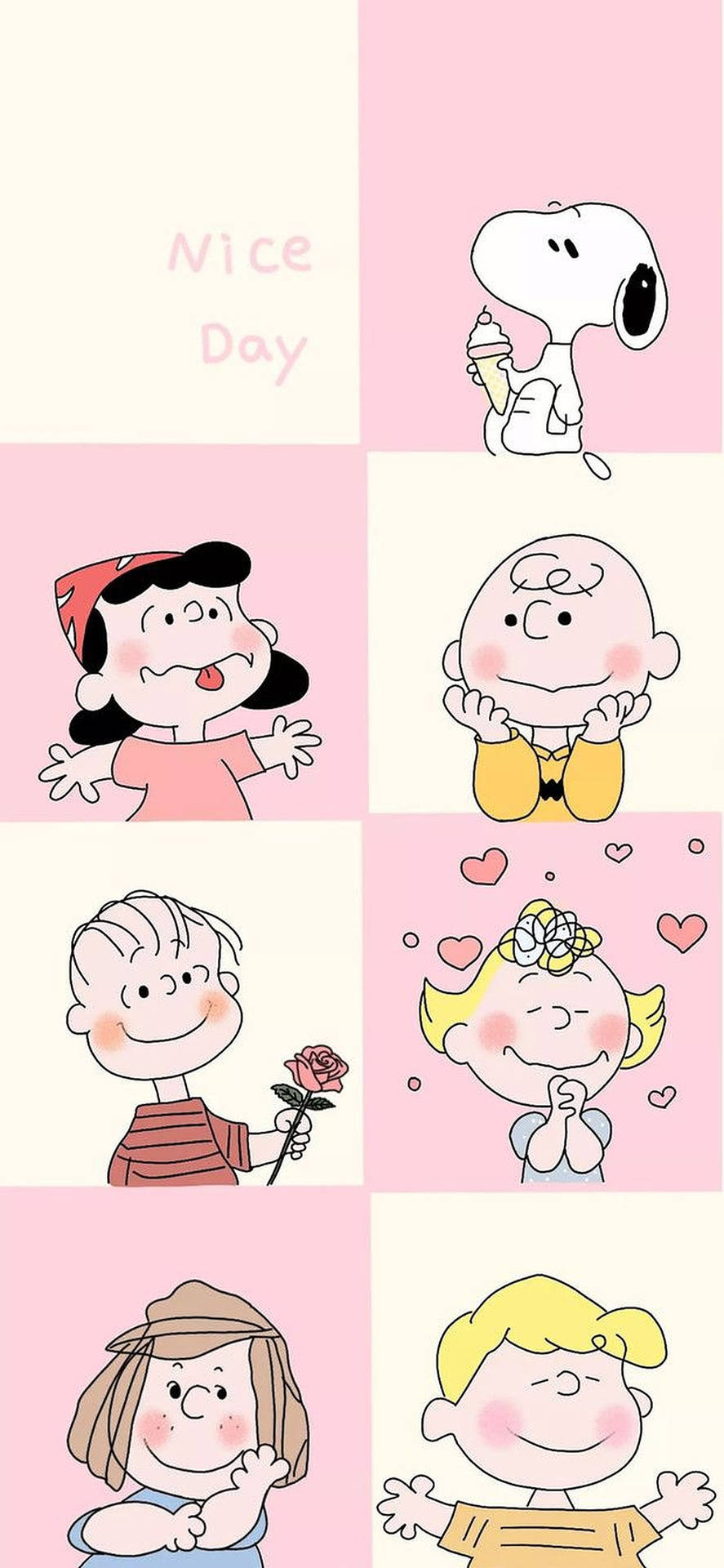 890x1920 Download Charlie Brown And Friends Nice, Phone