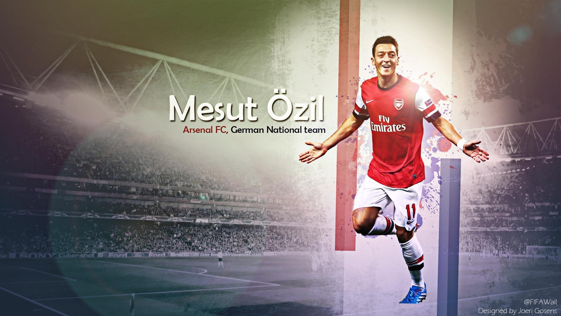 1920x1080 Mesut Ozil Arsenal Wallpaper HD 2014, Desktop