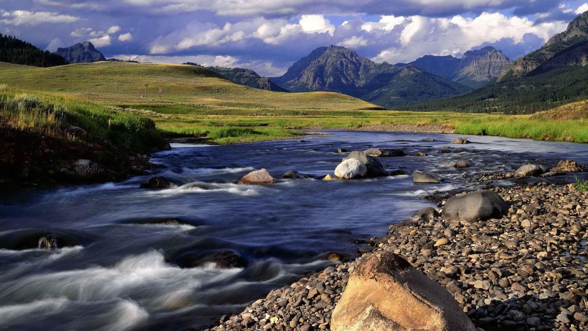 1920x1080 yellowstone national park. Light World Valley Wyoming Yellowstone, Desktop