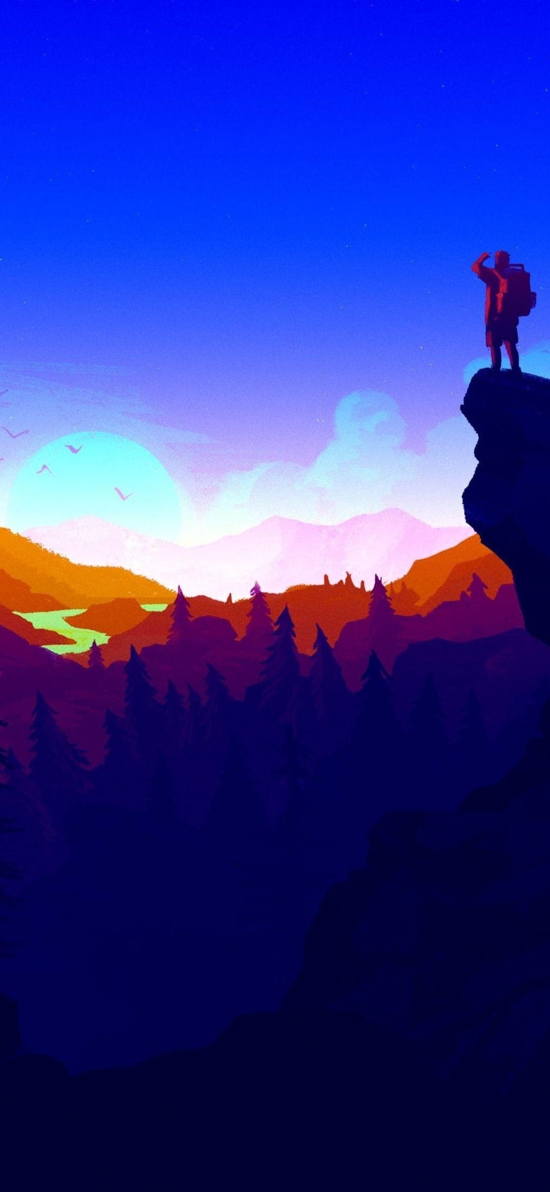 1130x2440 Firewatch 4k iPhone X, iPhone 10 HD 4k Wallpaper, Image, Phone