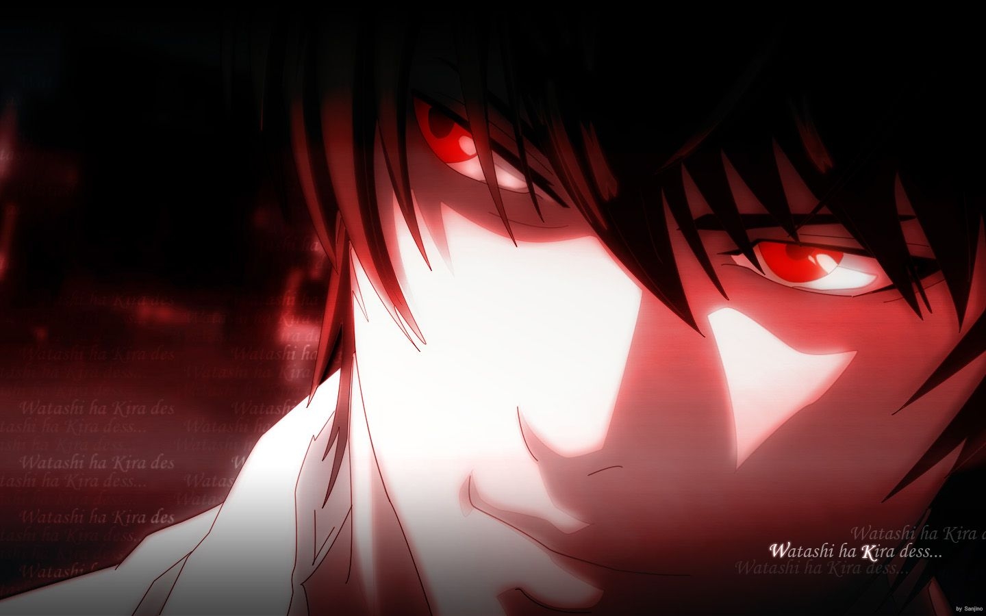 1440x900 Light Yagami, Desktop