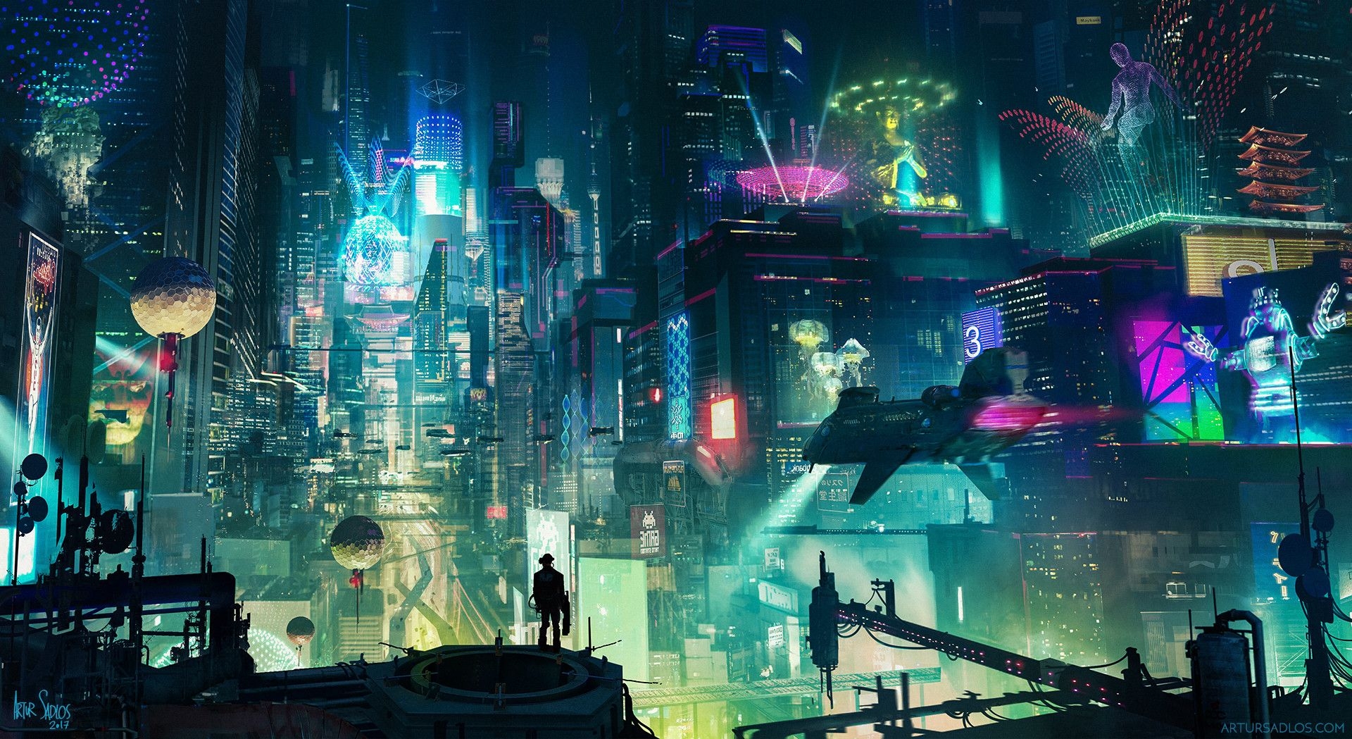 1920x1050 Cyberpunk City Wallpaper 1920x1080 Wallpaper For Desktop, Desktop