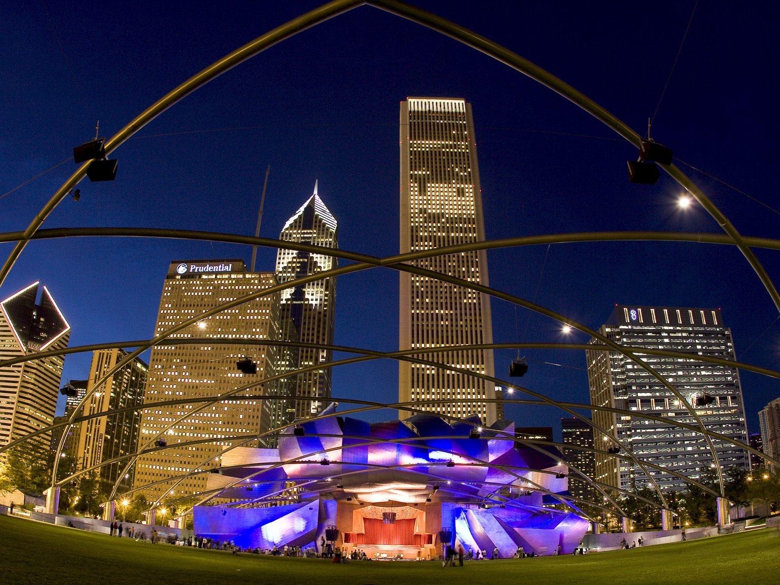 1600x1200 Pavilion Millennium Park Chicago Illinois Wallpaper in jpg format, Desktop