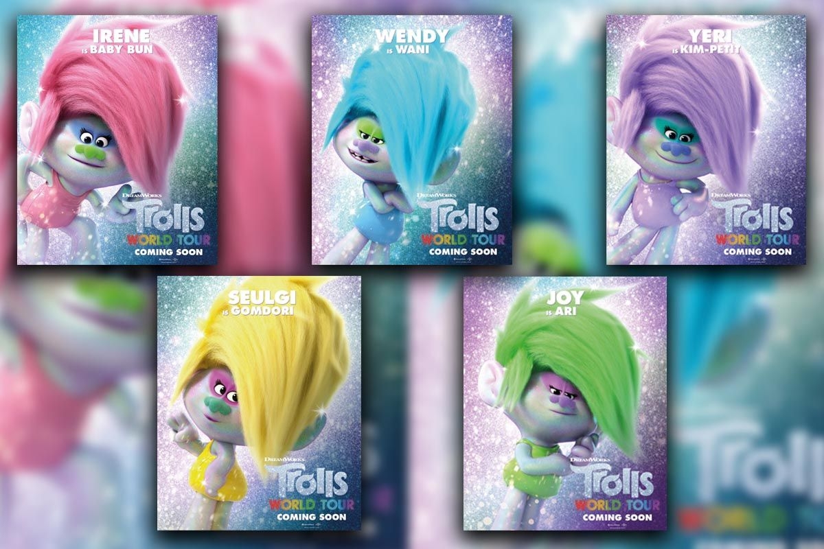 1200x800 Red Velvet has their own characters in DreamWorks' Trolls!, Desktop