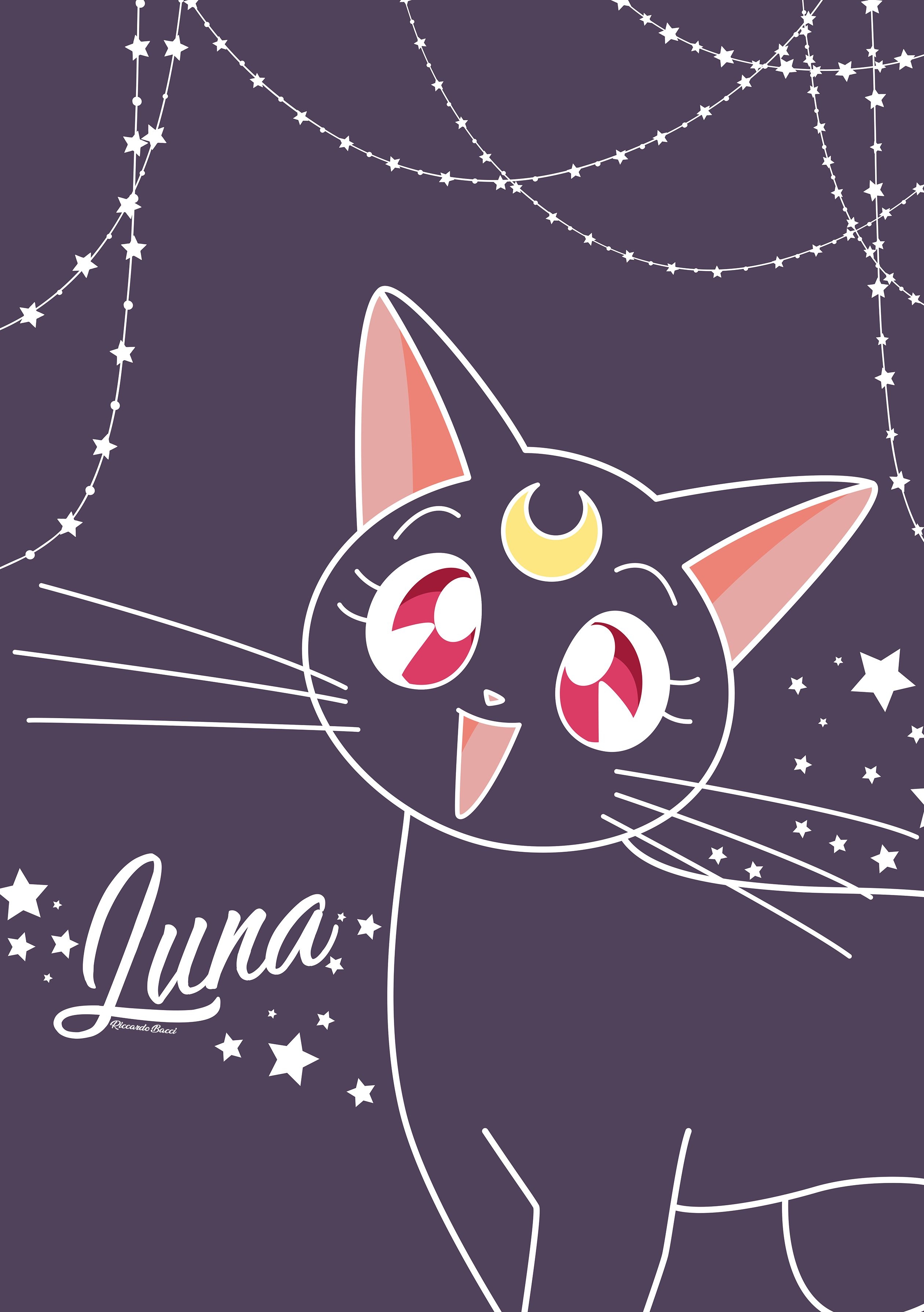 2520x3580 Luna (Sailor Moon) Senshi Sailor Moon Anime Image Board, Phone