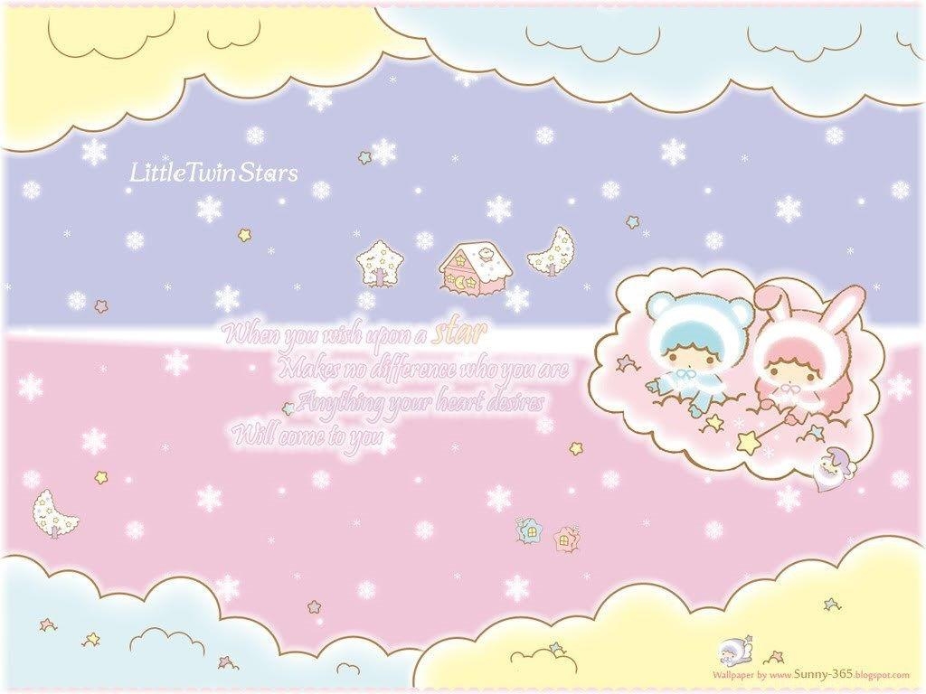 1030x770 Wallpaper Little Twin Stars Kawaii Shuushuu Sanrio With Postado, Desktop