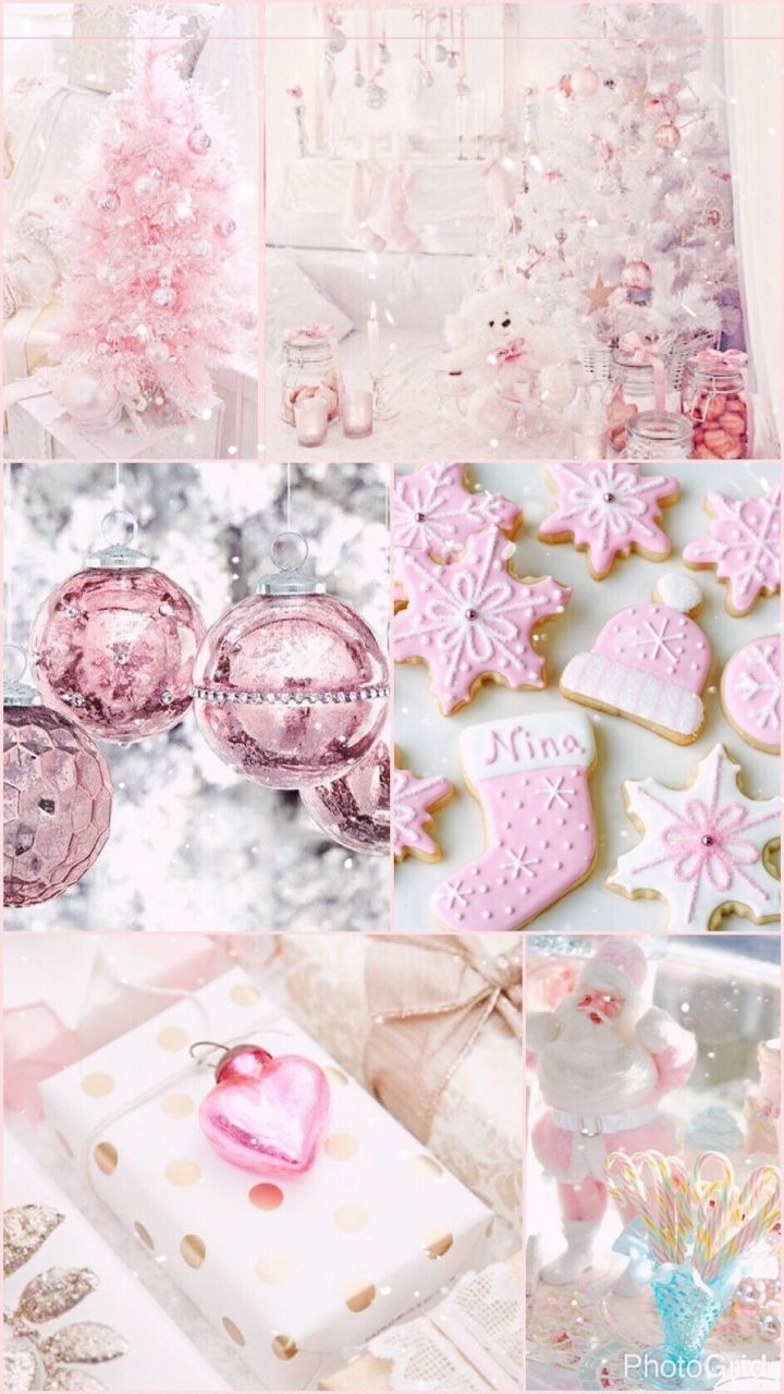 720x1280 Pink christmas. Christmas wallpaper, Pink christmas, Christmas aesthetic, Phone