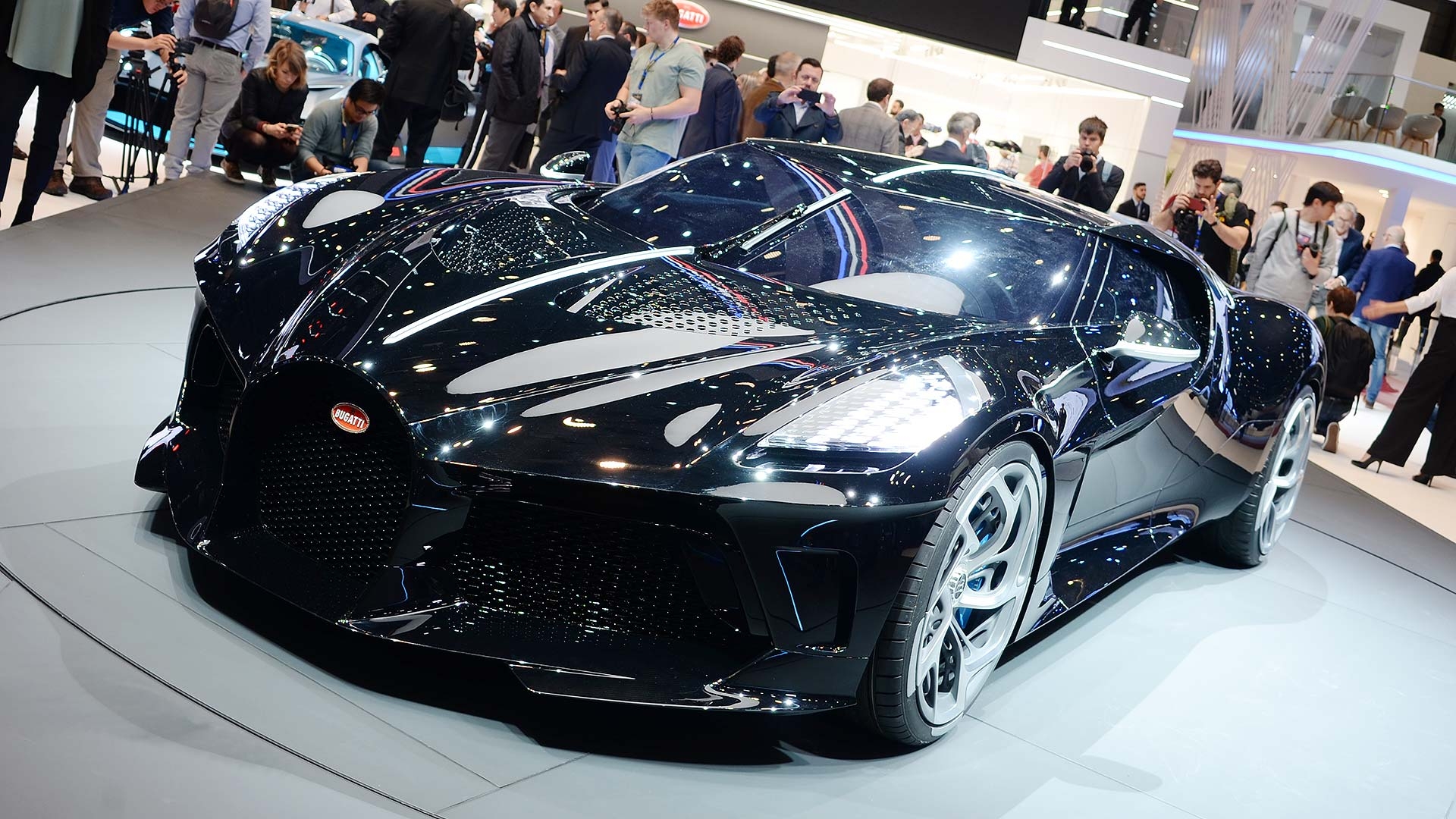 1920x1080 New Bugatti La Voiture Noire is the most expensive new car ever, Desktop