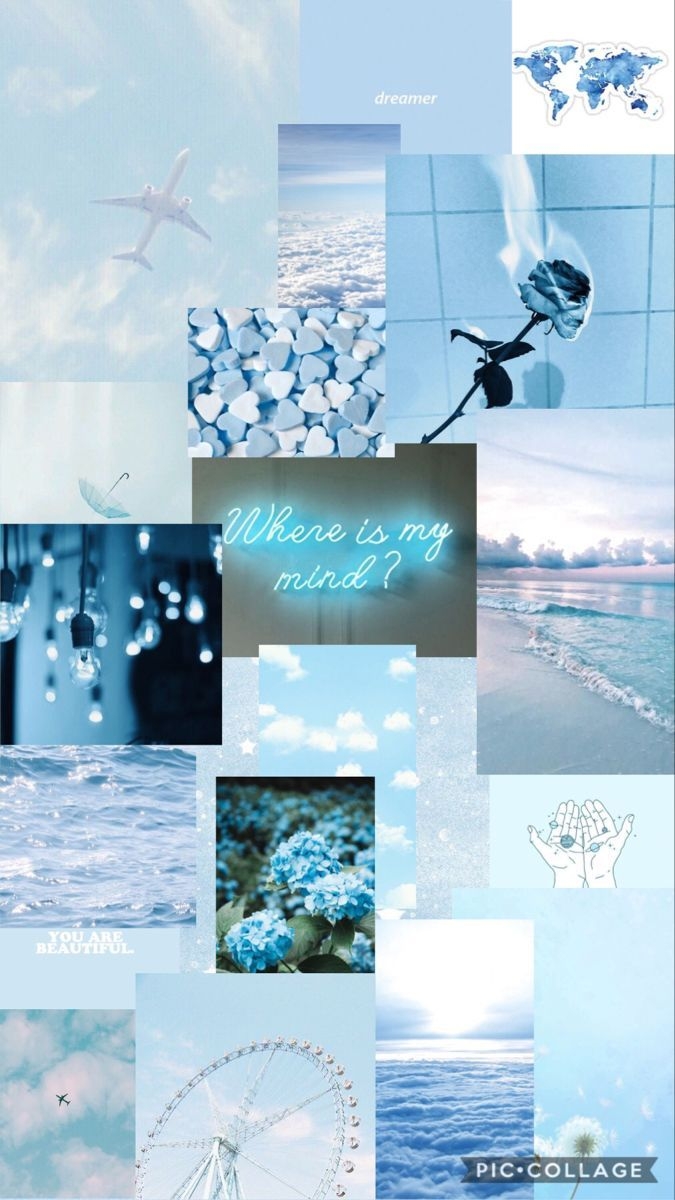 680x1200 Wallpaper. Baby blue aesthetic, Blue aesthetic tumblr, Light blue aesthetic, Phone