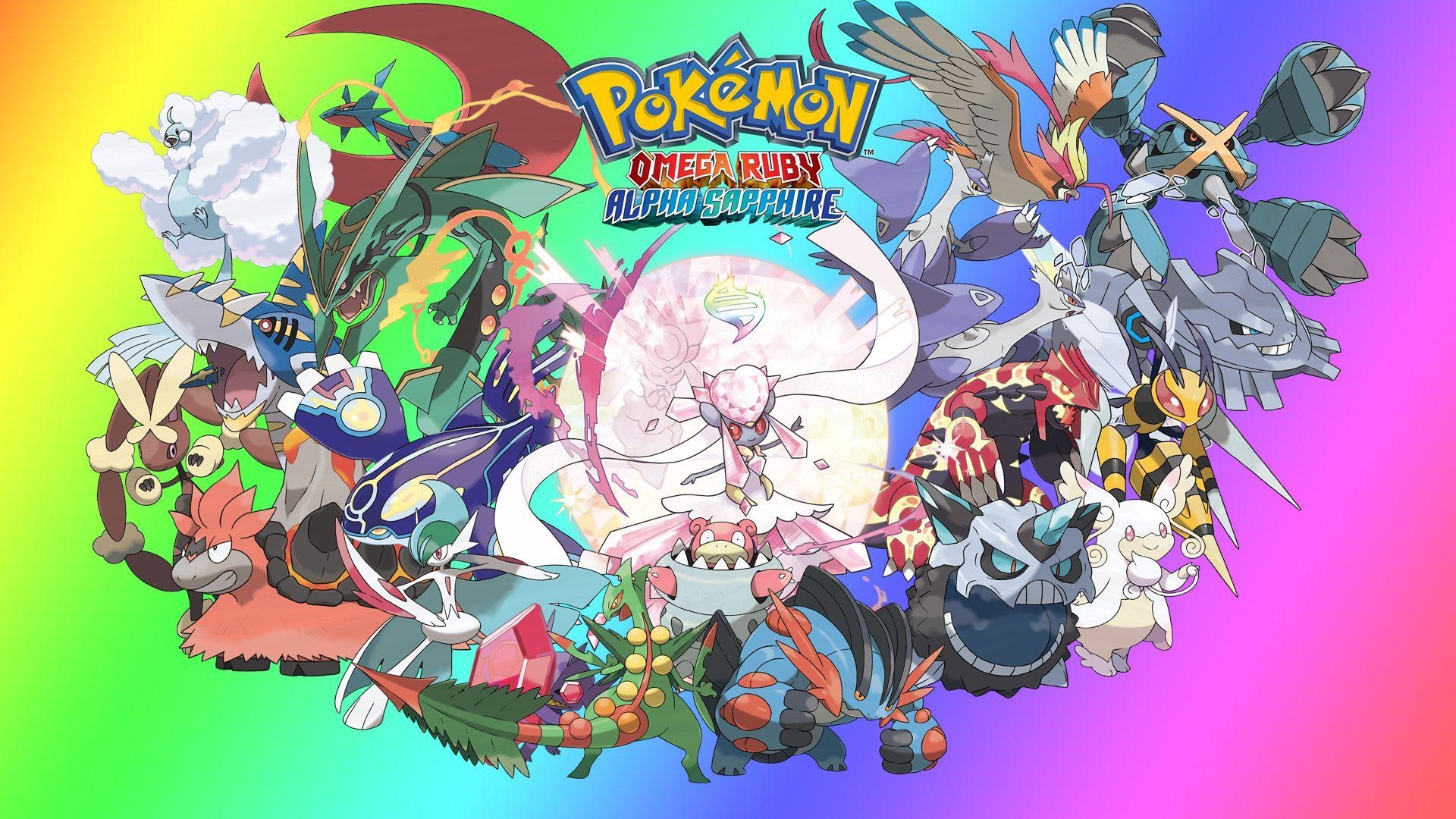 1920x1080 All Mega Evolve Pokemon (ORAS), Desktop