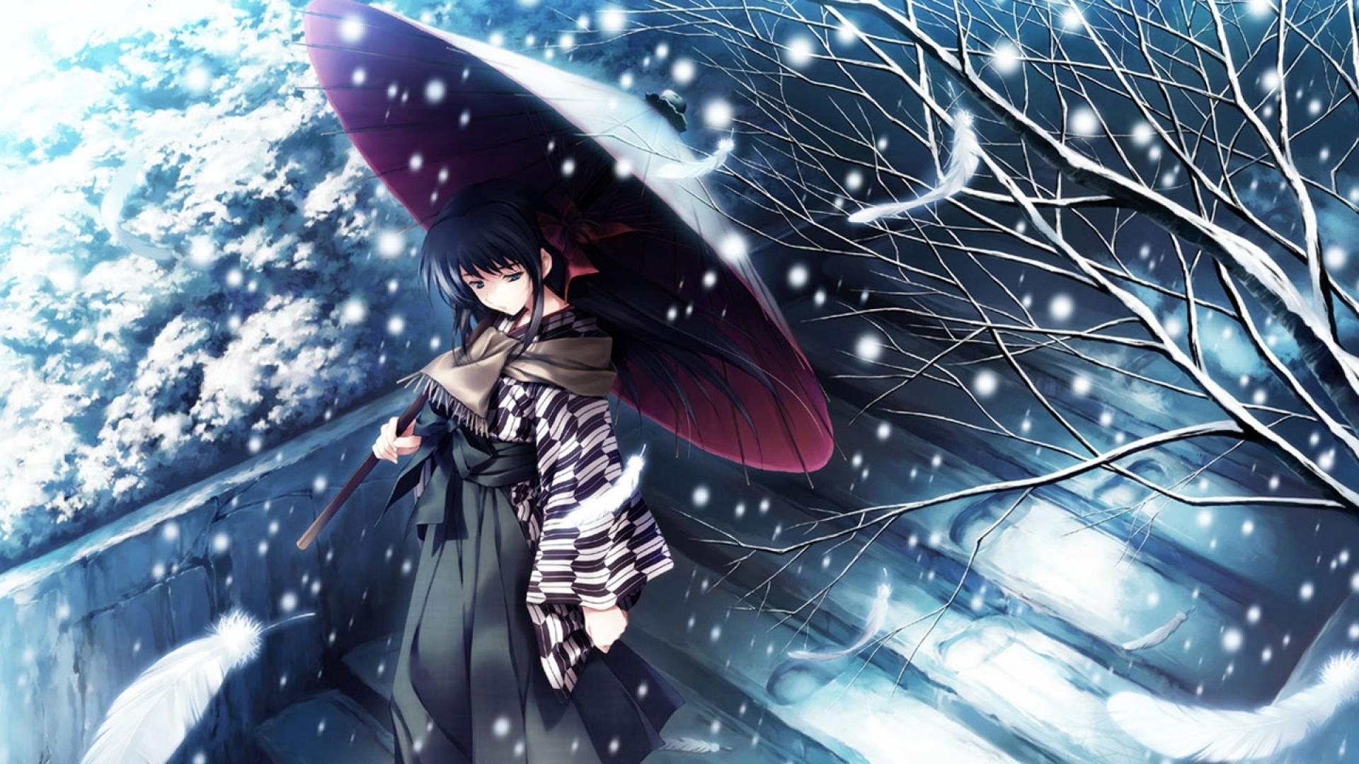 1920x1080 Snow Anime Wallpaper Free Snow Anime Background, Desktop