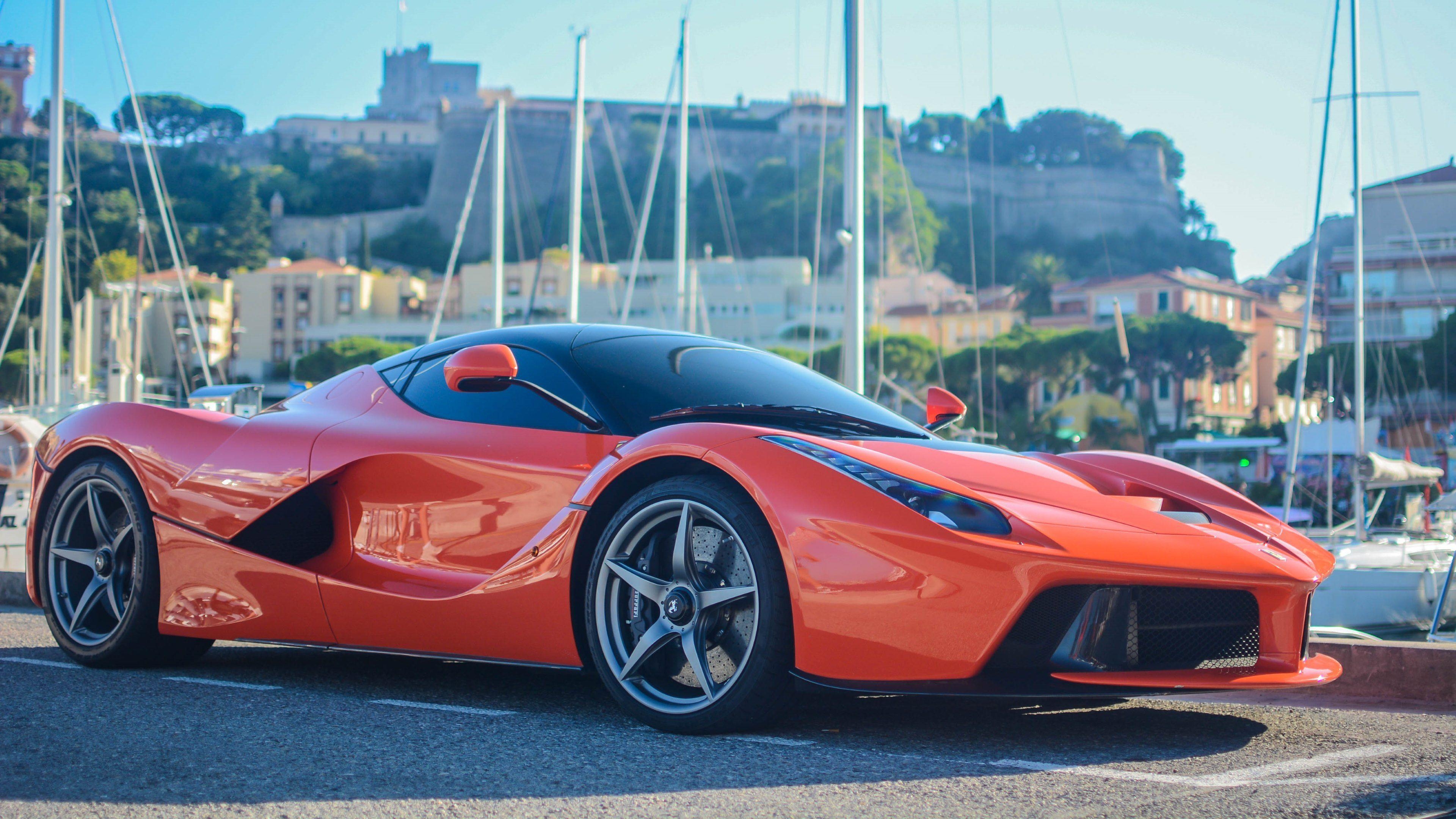 3840x2160 Super Red Car: LaFerrari Wallpaper · 4K HD Desktop Background, Desktop