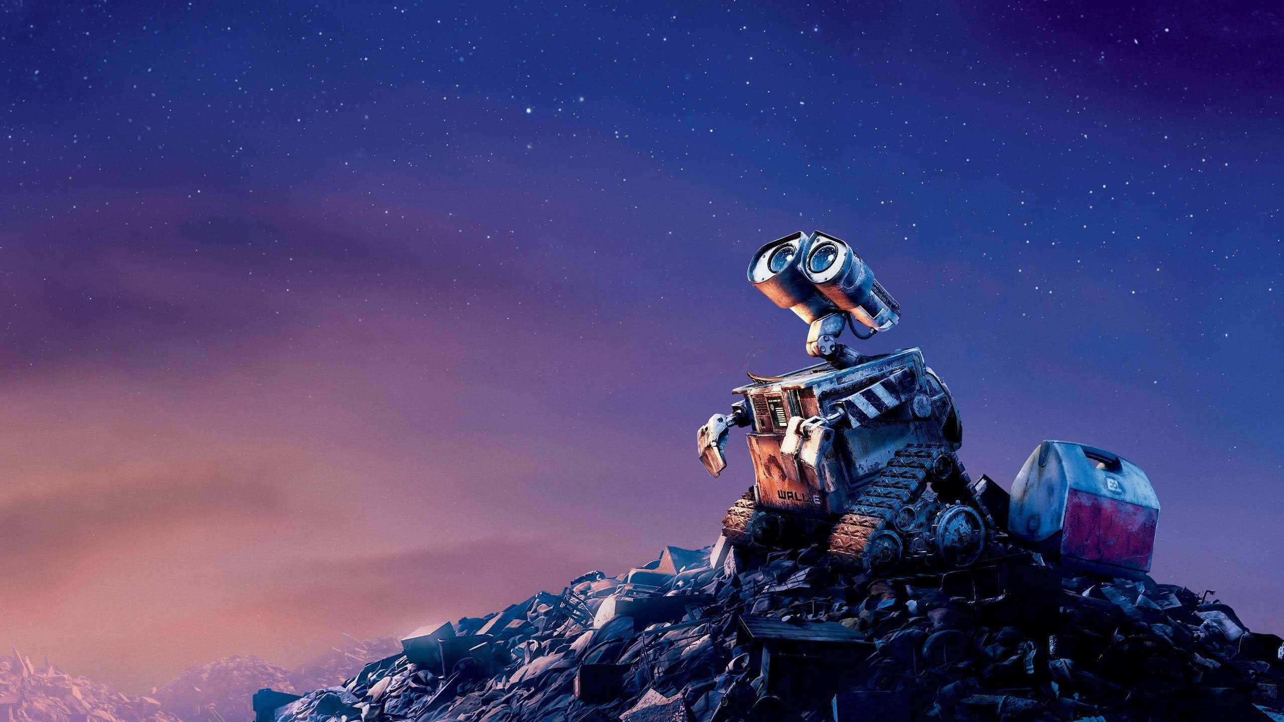 2560x1440 Wall E Looking At Stars WQHD 1440P Wallpaper, Desktop